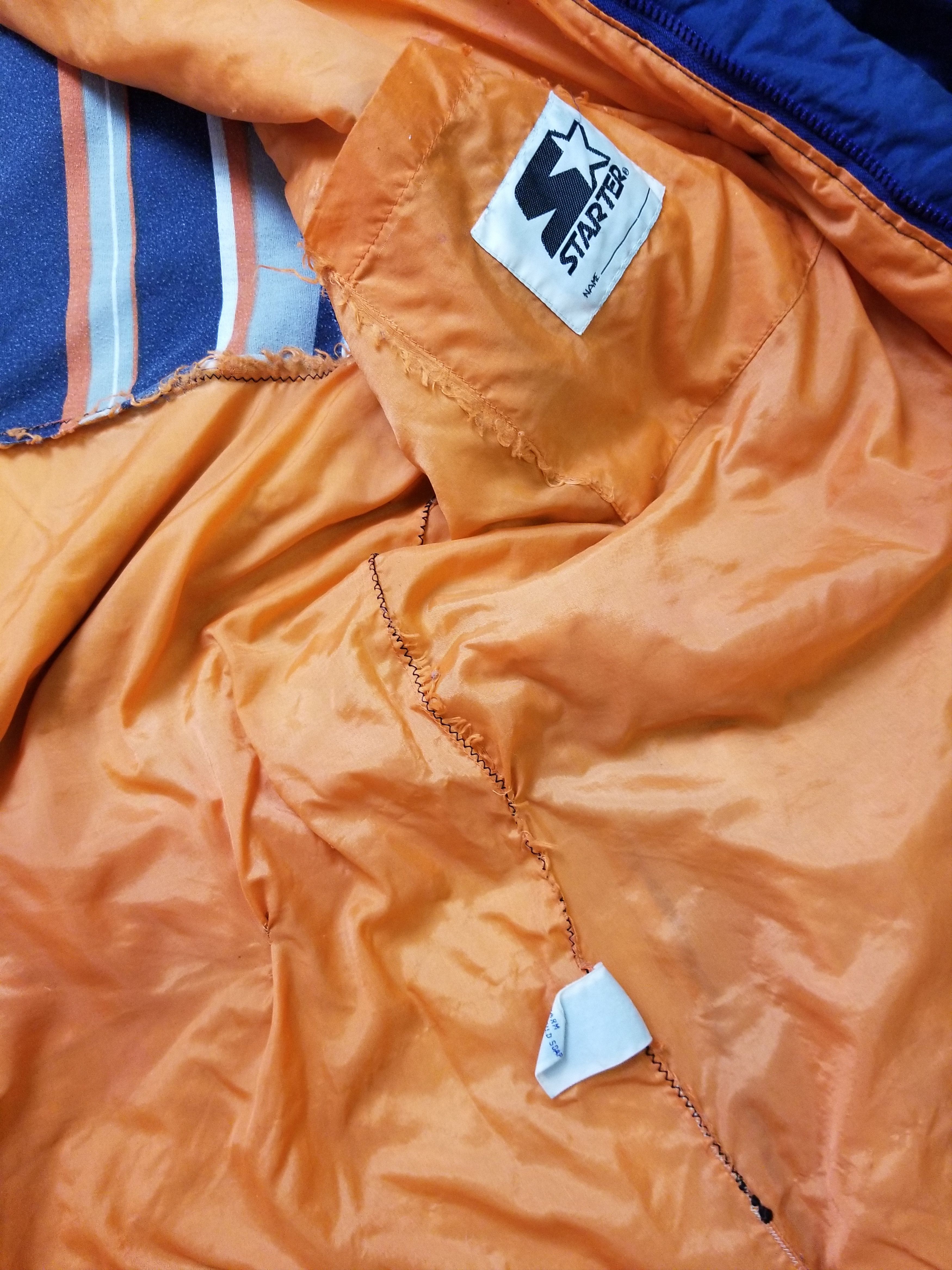 Starter Vintage Starter NFL Chicago Bears Parka Long Jacket Defects Size US L / EU 52-54 / 3 - 10 Thumbnail