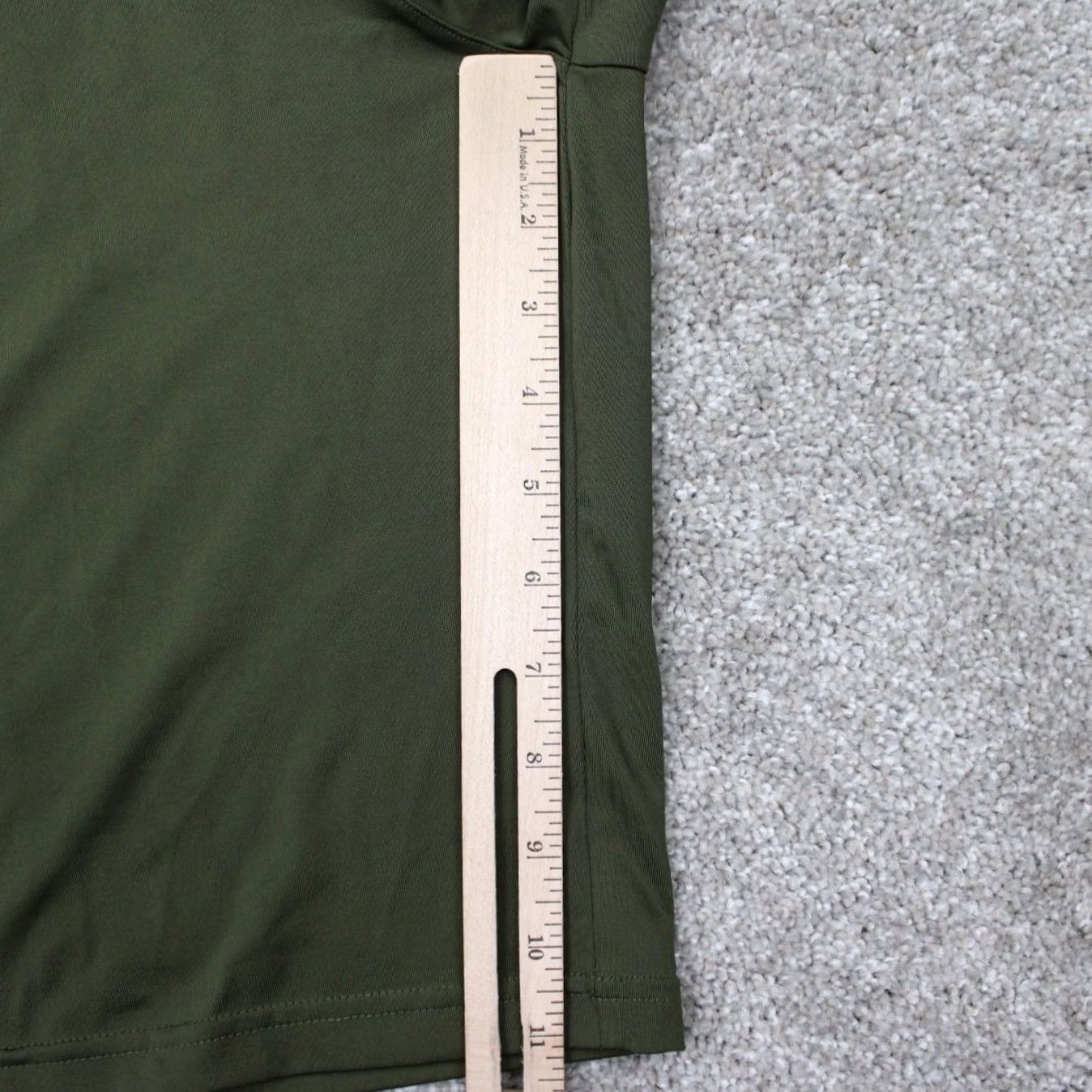 Vintage Hylete Shorts Men Small Green Polyester Stretch Drawstring Inseam 11" Athletic Bermuda Size US 29 - 5 Thumbnail