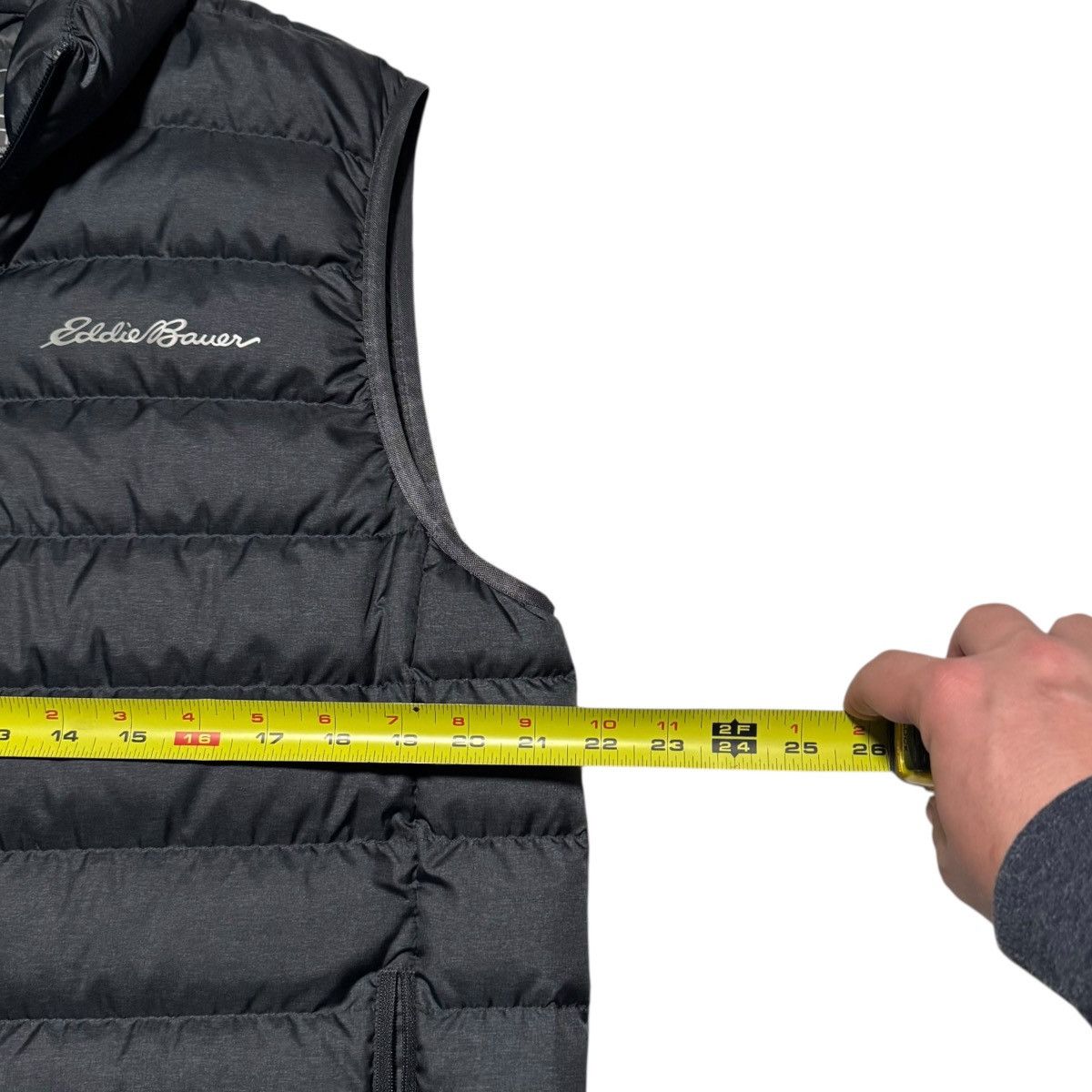 Eddie Bauer Eddie Bauer EB650 Gray Down Puffer Full Zip Vest Men's M Size US M / EU 48-50 / 2 - 5 Thumbnail