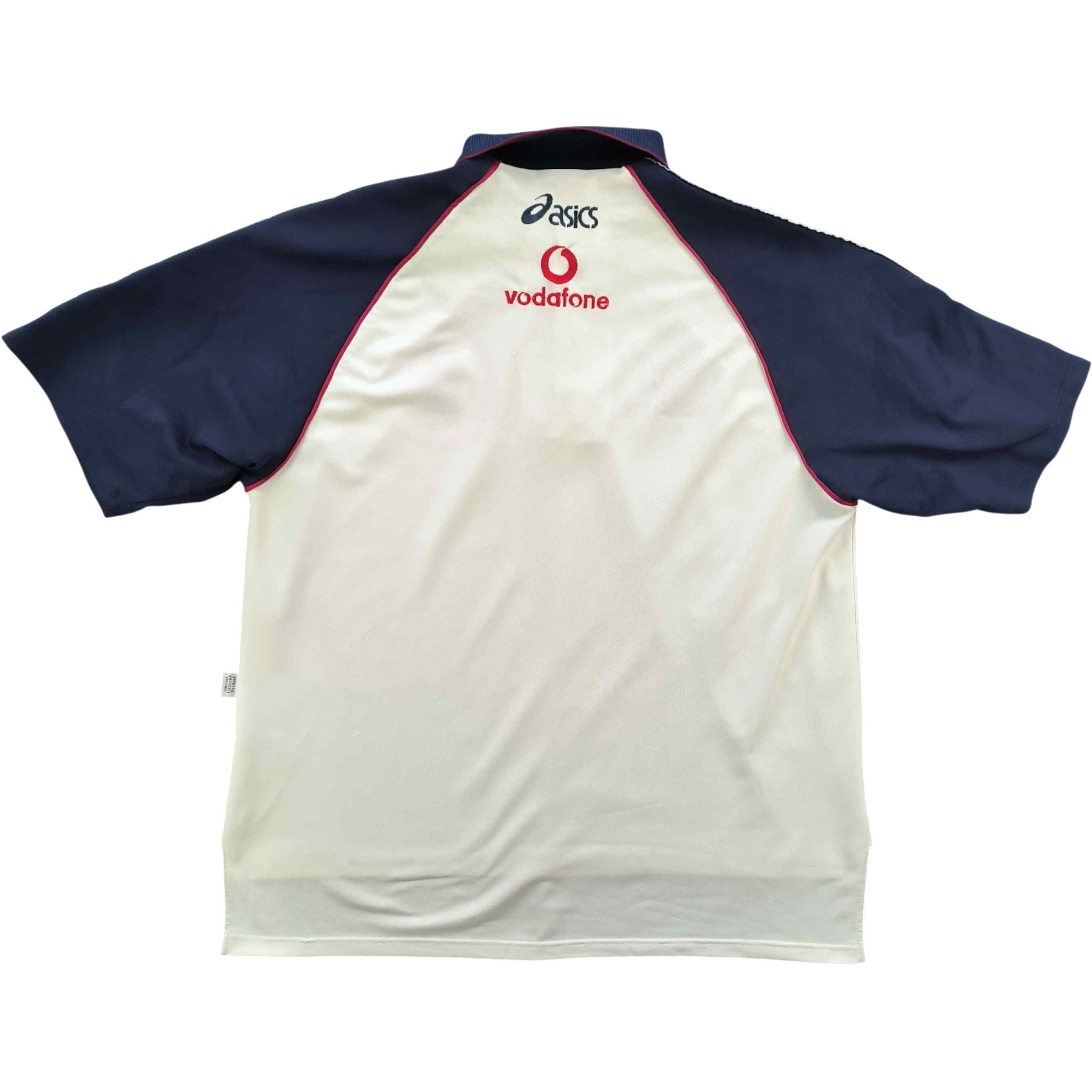 Asics England 1998-99 Asics cricket jersey shirt size XL Size US XL / EU 56 / 4 - 2 Thumbnail