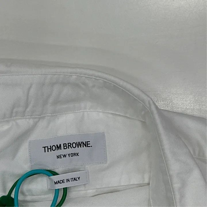 Thom Browne Thom Browne Classic Long Sleeve Oxford Shirt -2507 Size US S / EU 44-46 / 1 - 2 Thumbnail