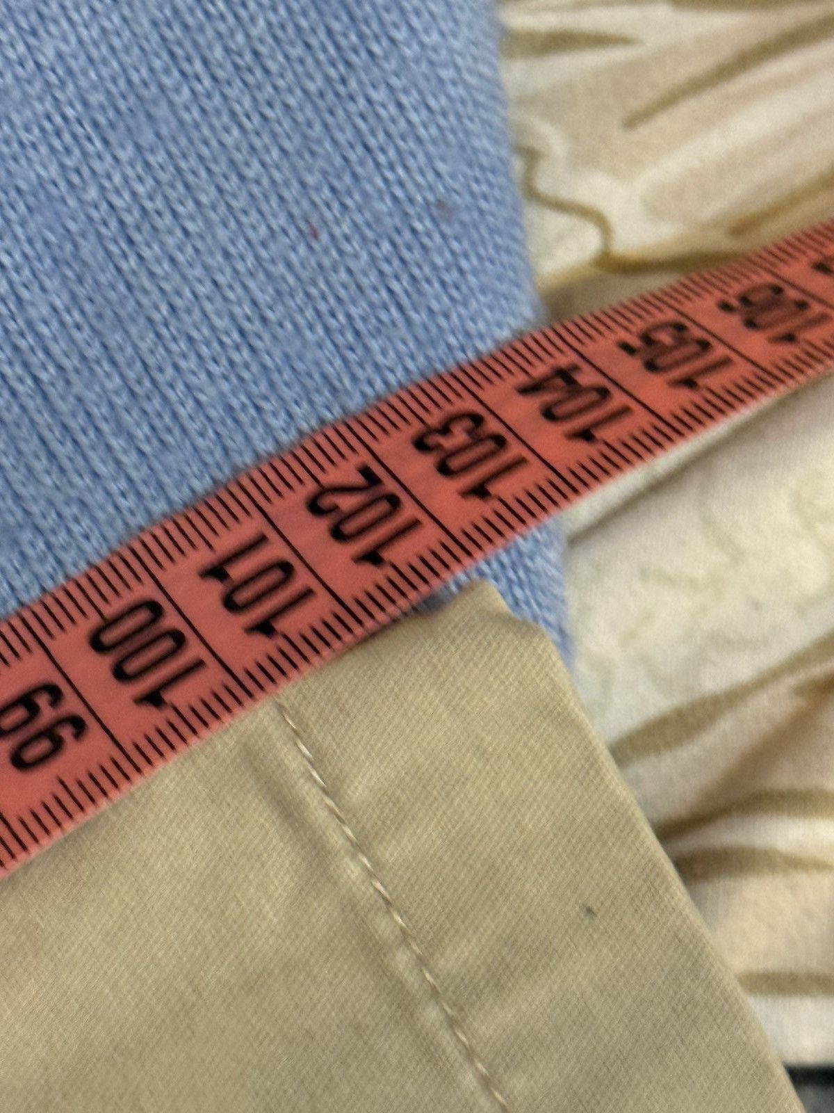 Yves Saint Laurent 34x32 YSL Jeans Beige Denim Pants Casual Old Money Size US 34 / EU 50 - 18 Thumbnail