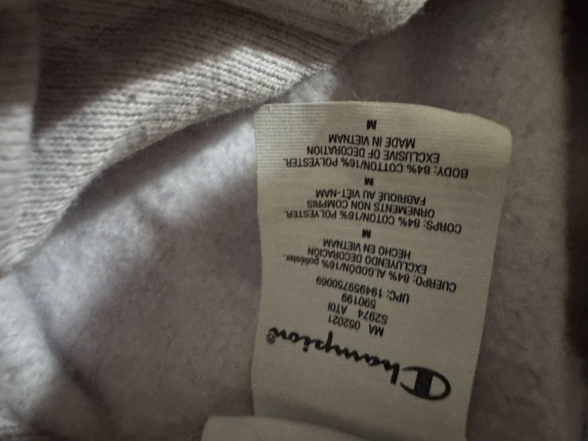 Champion × Nike Lavender Champion Embroidered hoodie size Medium Size US M / EU 48-50 / 2 - 5 Thumbnail