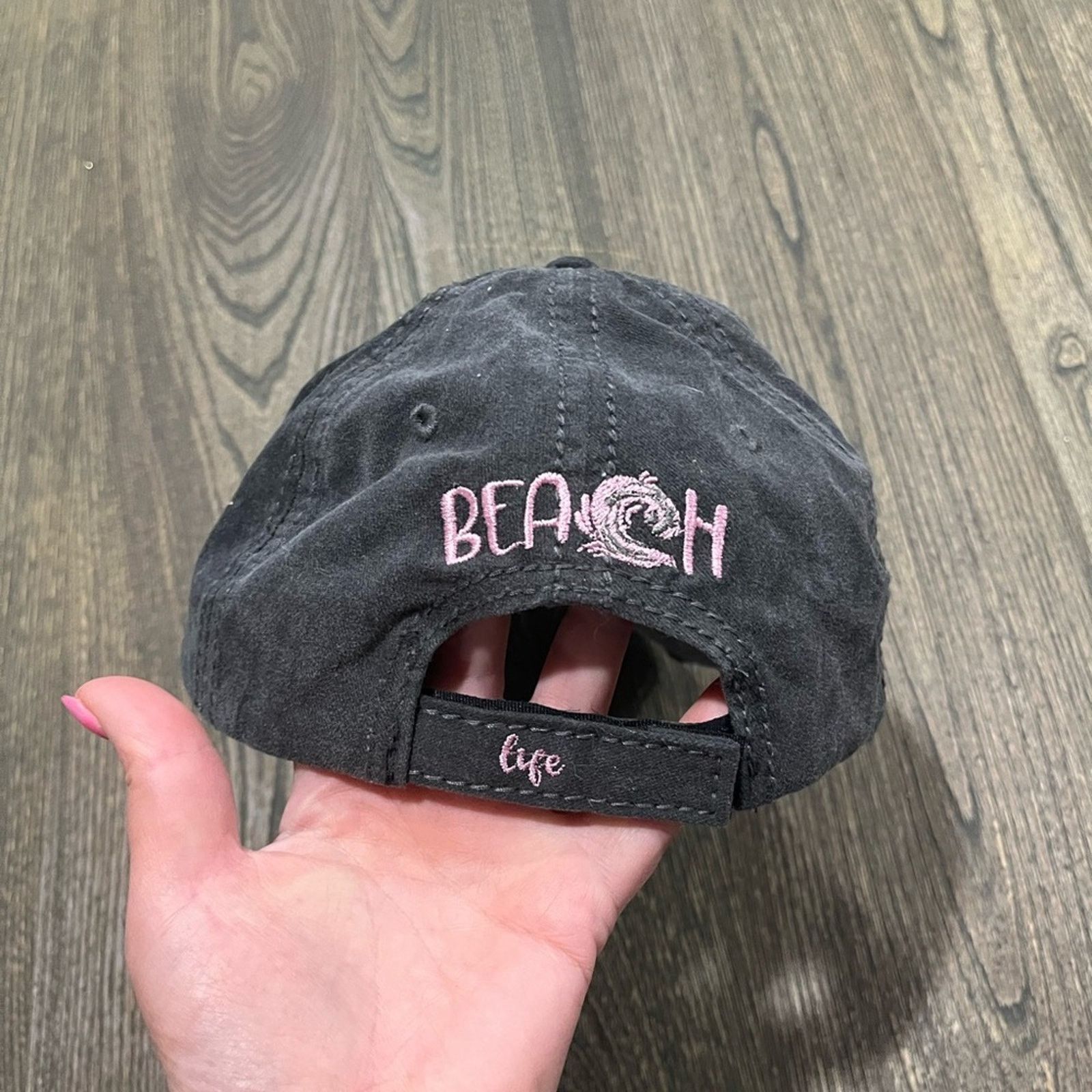 Vintage Beach Life Cap Baseball Trucker Dad Hat Embroidered Funky OS Size ONE SIZE - 6 Thumbnail
