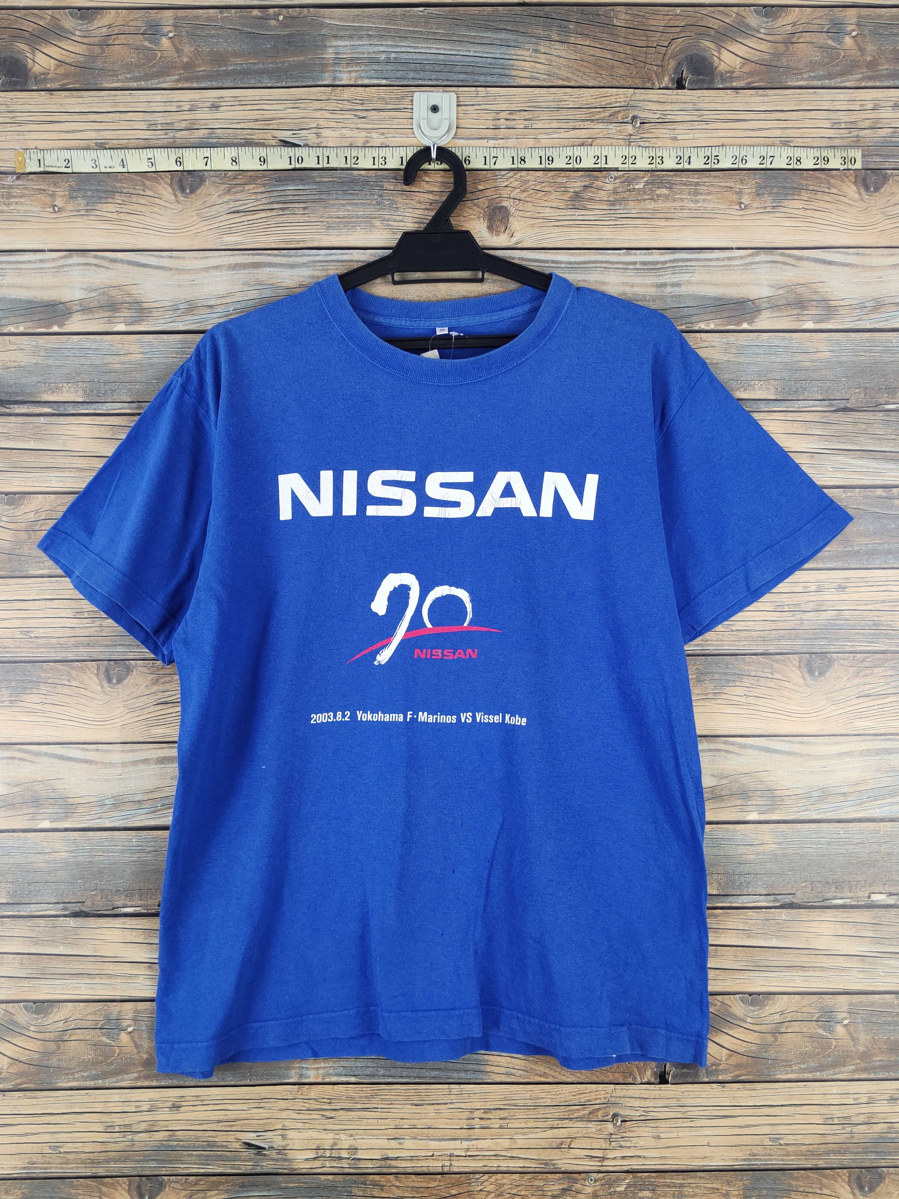 Japanese Brand × Vintage DLL 20 Nissan Short Sleeve T-shirt #030 Size US M / EU 48-50 / 2 - 1 Thumbnail
