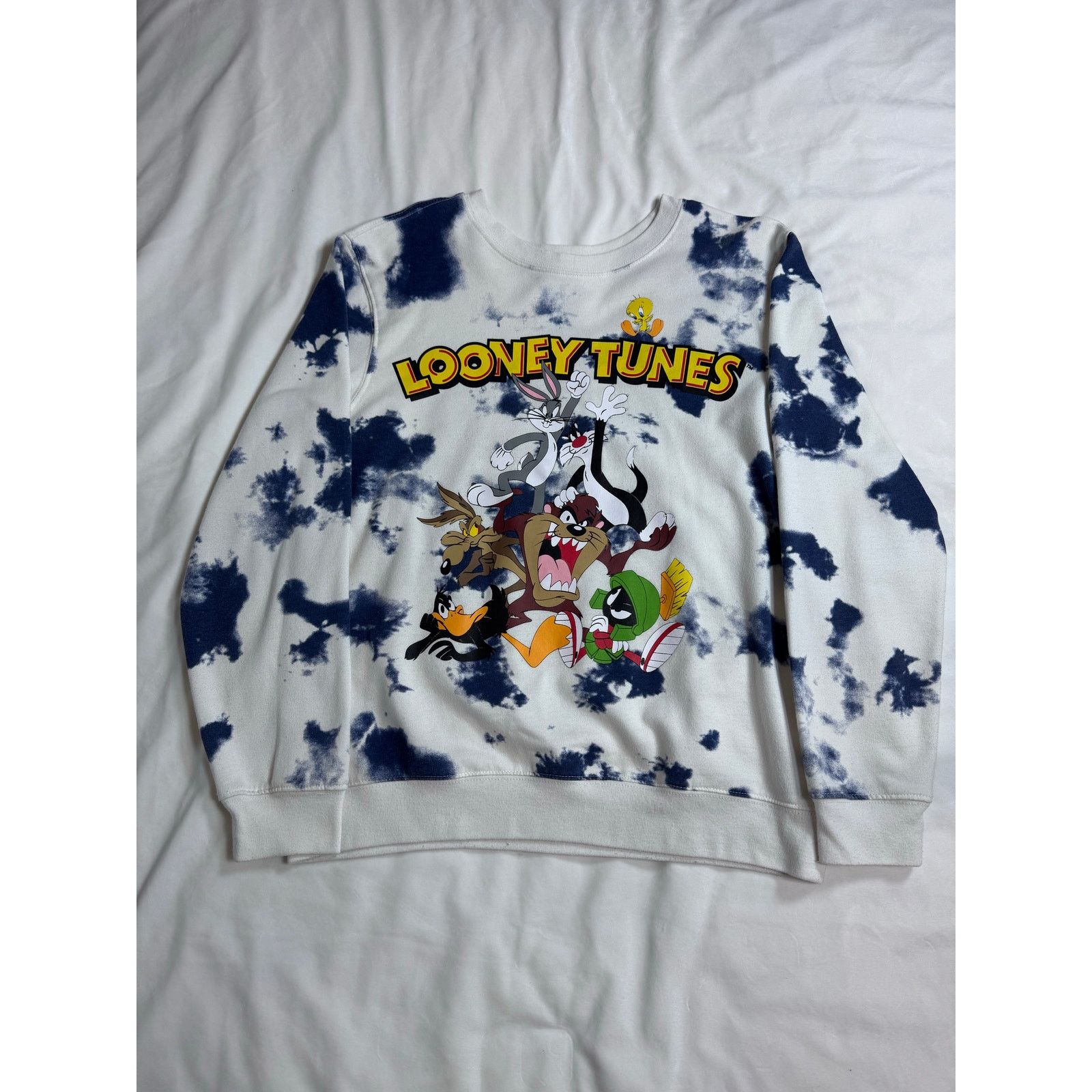 Unknown London Hybrid Apparel Warner Bros Looney Tunes Graphic Sweatshirt Size XL / US 12-14 / IT 48-50 - 6 Thumbnail