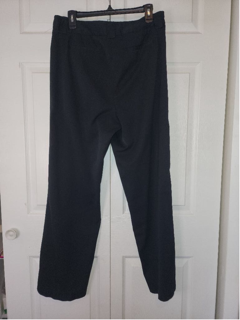 Other Women's Christopher & Banks Black Pants Size 12 Size 34" / US 12 / IT 48 - 3 Thumbnail