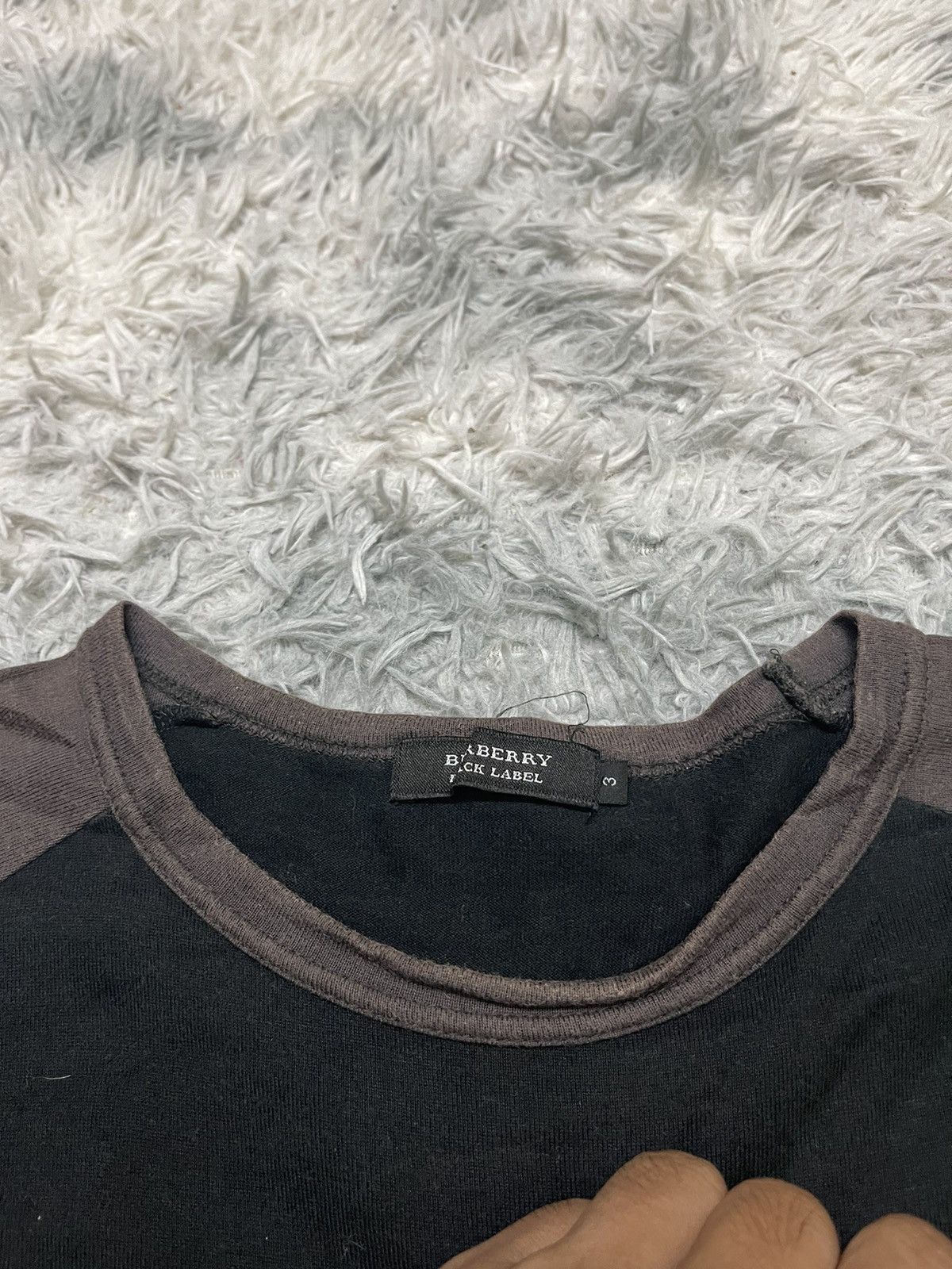 Burberry VINTAGE BURBERRY BLACK LABEL ALL YOU NEED IS LOVE T SHIRT Size US M / EU 48-50 / 2 - 10 Thumbnail