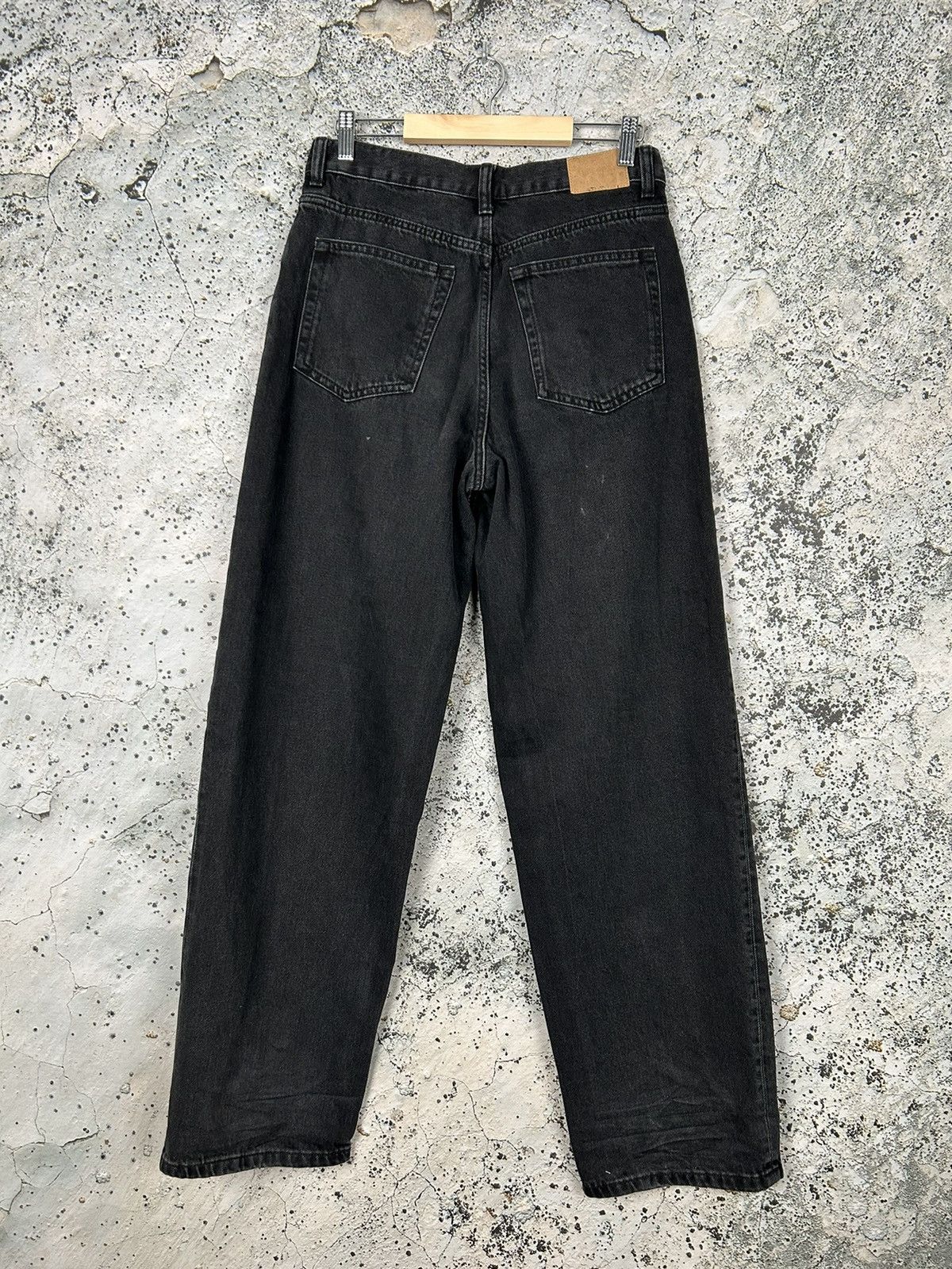 Weekday Weekday Rail Mid Loose Jeans Denim Streetwear Hype Size US 27 - 3 Thumbnail