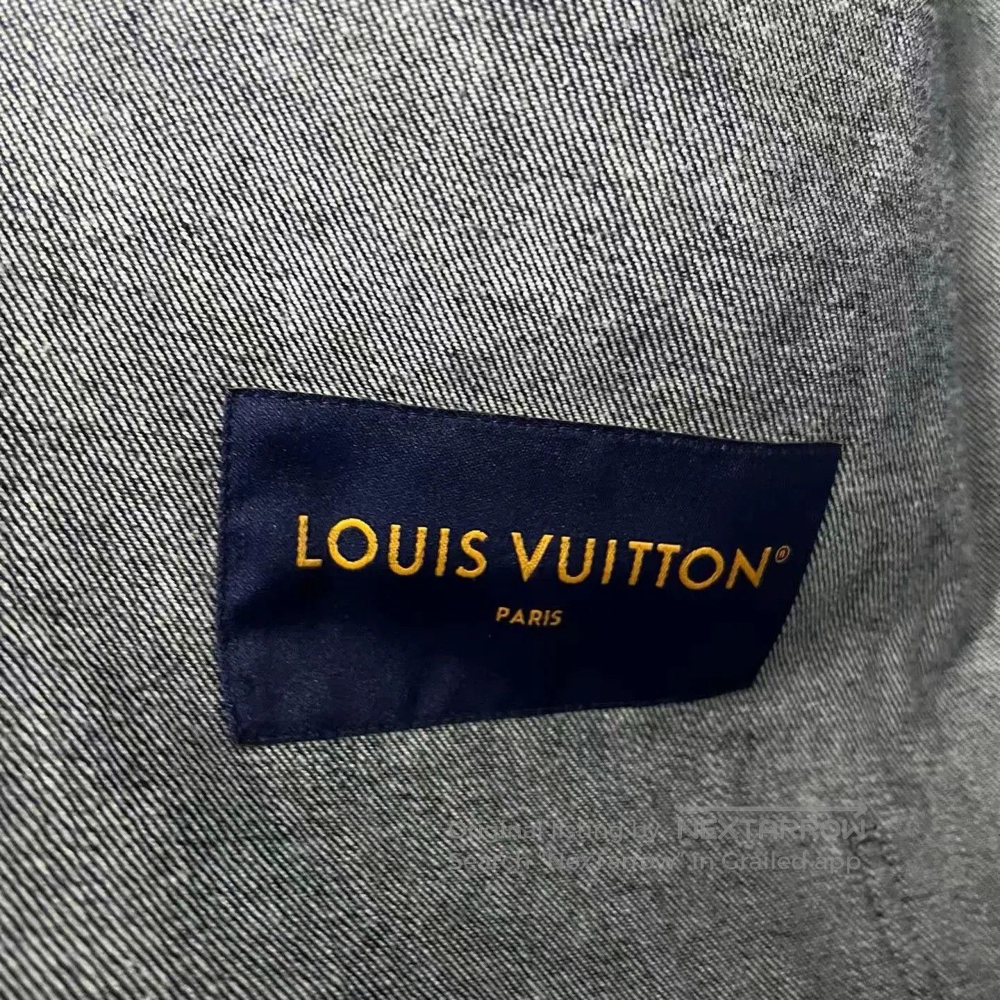 Louis Vuitton louis vuitton blue logo button-up jacket. Size US XXL / EU 58 / 5 - 3 Thumbnail