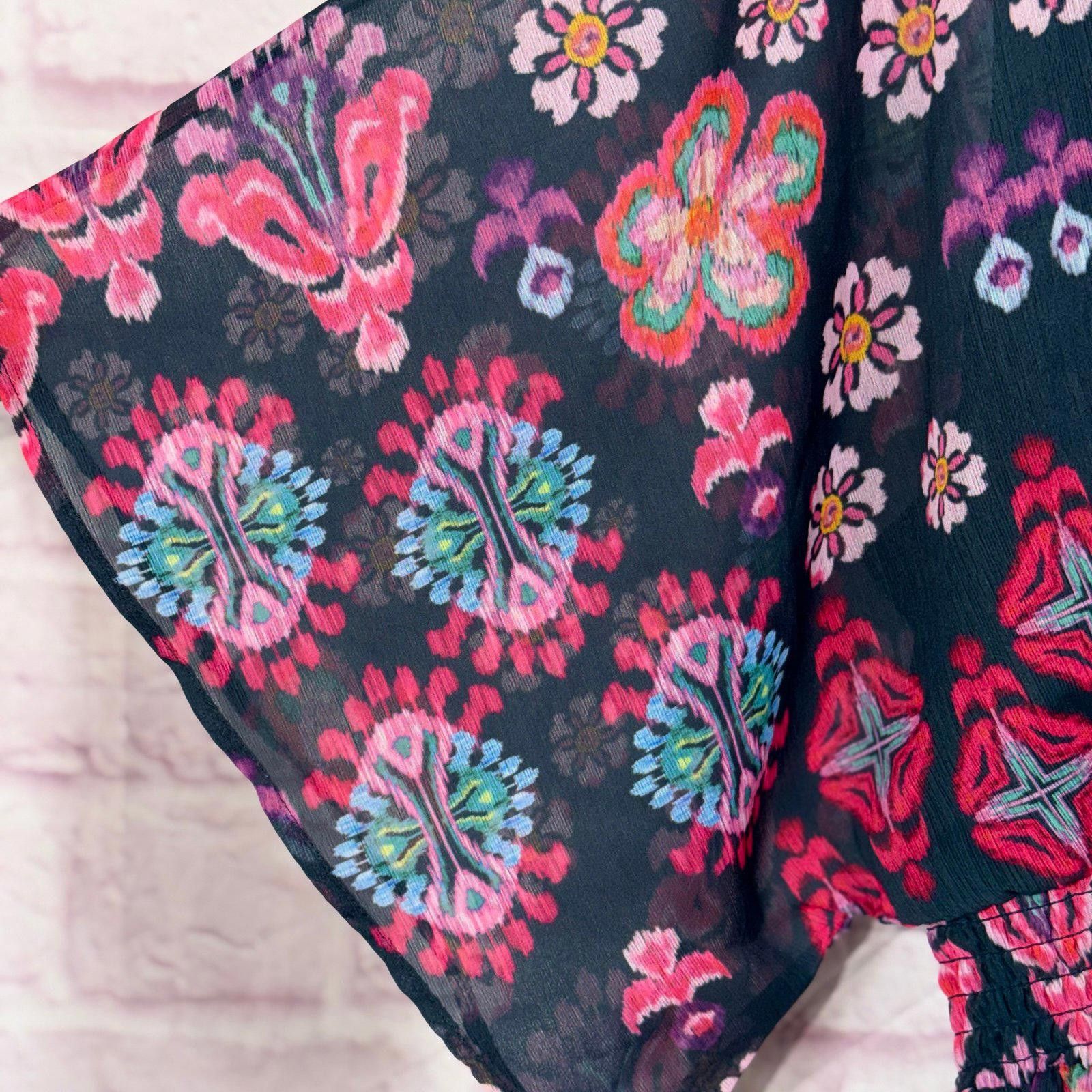 Venus VENUS Floral Boho Maxi Dress Size 1X Size XL / US 12-14 / IT 48-50 - 5 Thumbnail