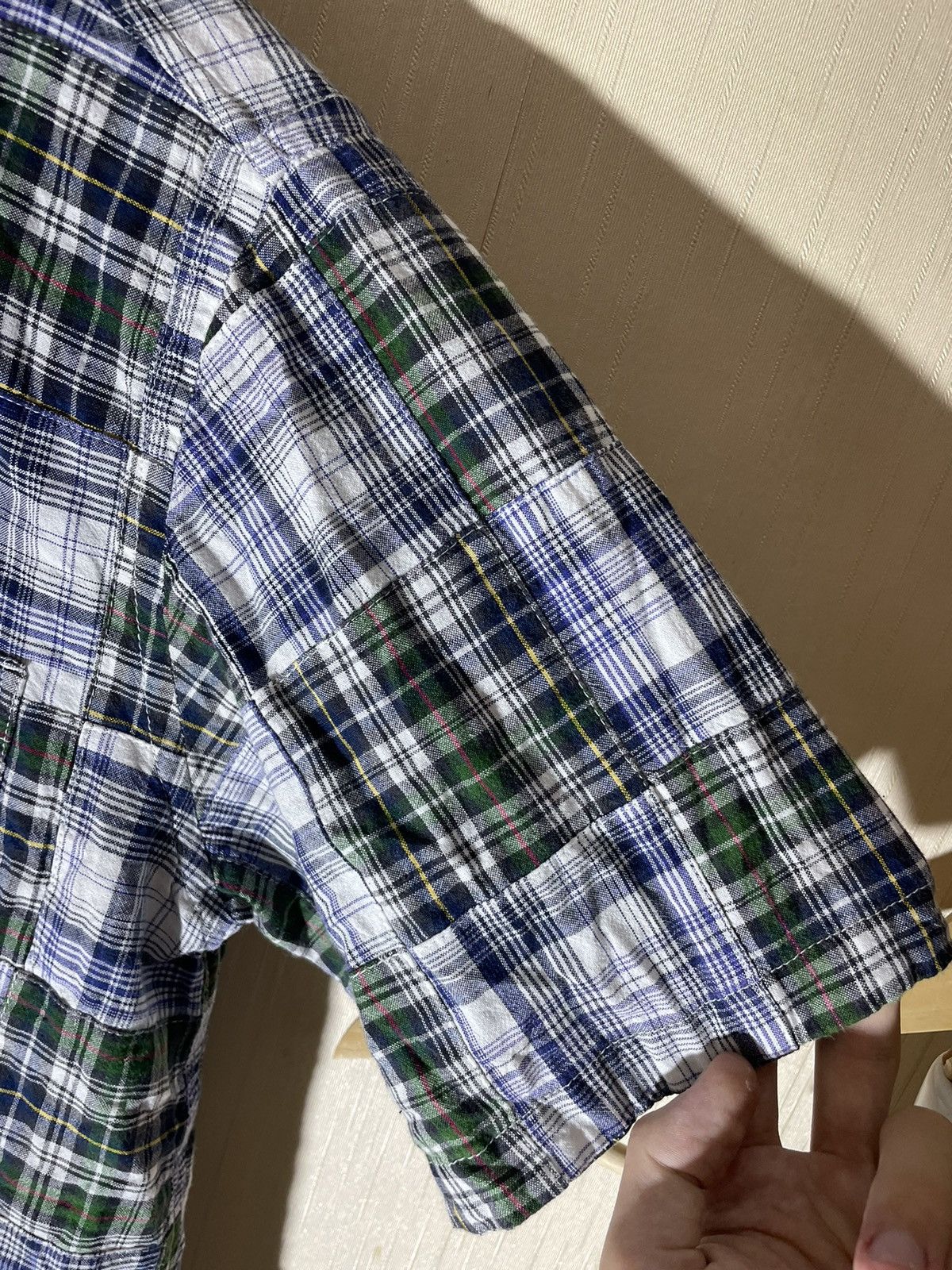 Japanese Brand × Universal Works Universal Works patchwork Japanese style shirt Size US M / EU 48-50 / 2 - 5 Thumbnail
