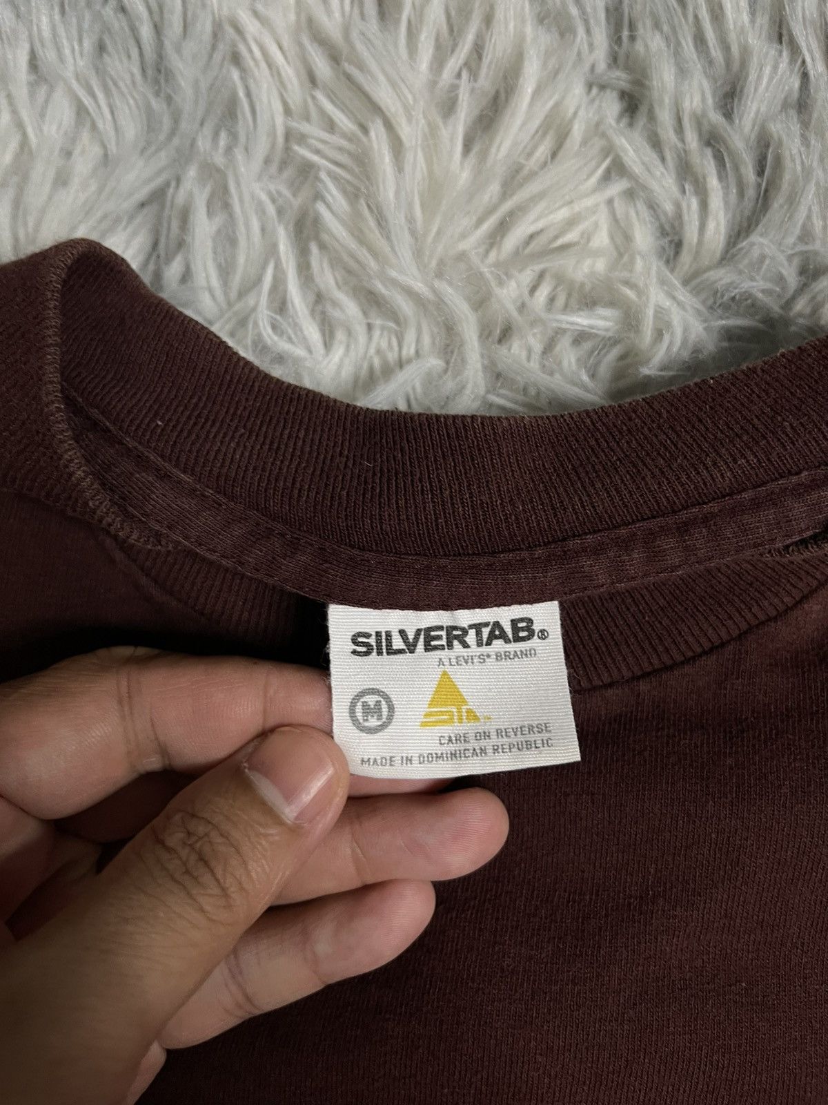 Levi's 90s Levi's SilverTab Brown/Burgundy Graphic Logo Longsleeve Size US L / EU 52-54 / 3 - 4 Thumbnail