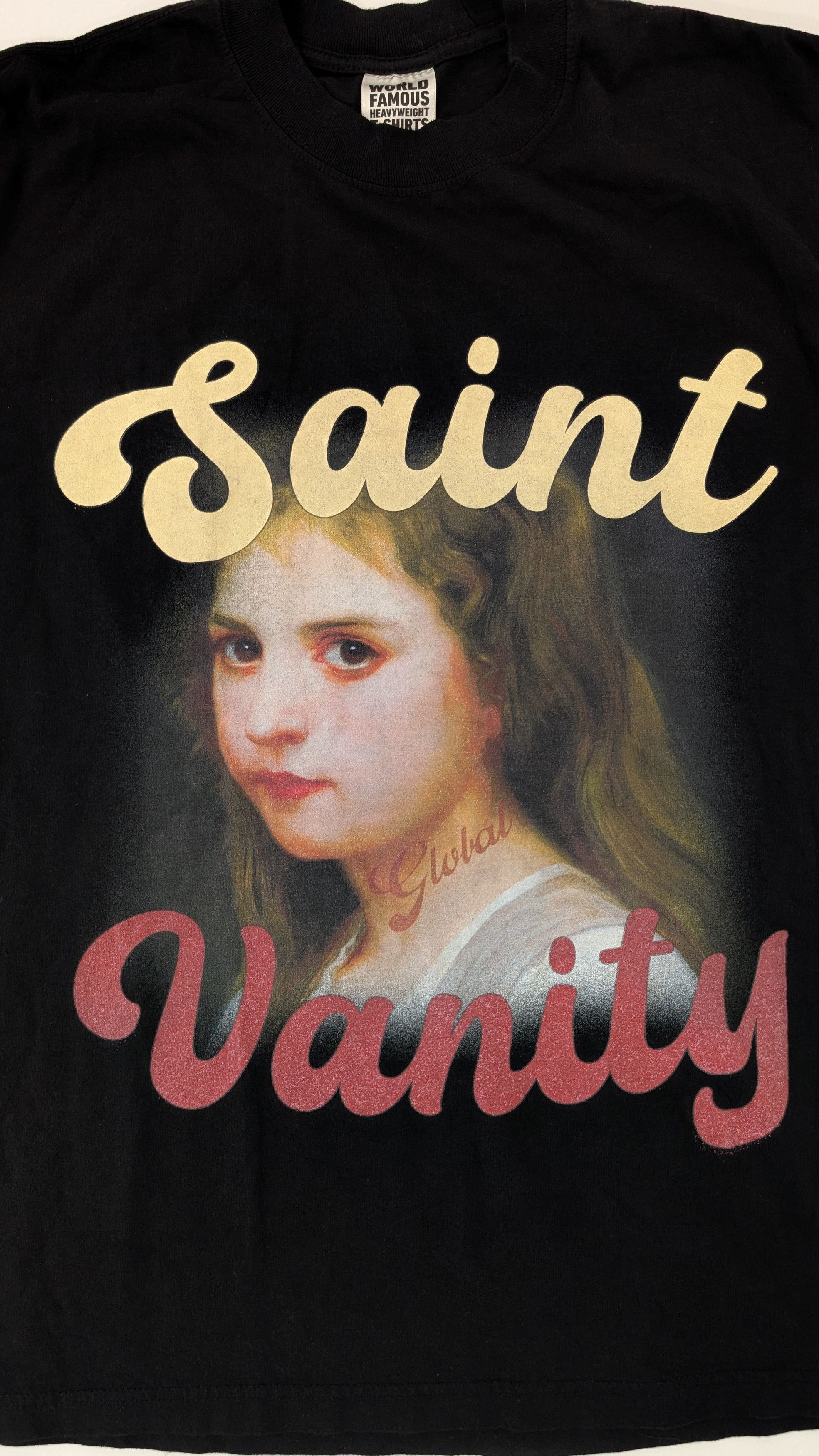 Saint Vanity Saint Vanity T-Shirt Men’s L Black Global Vanity Heavyweight Size US L / EU 52-54 / 3 - 2 Thumbnail