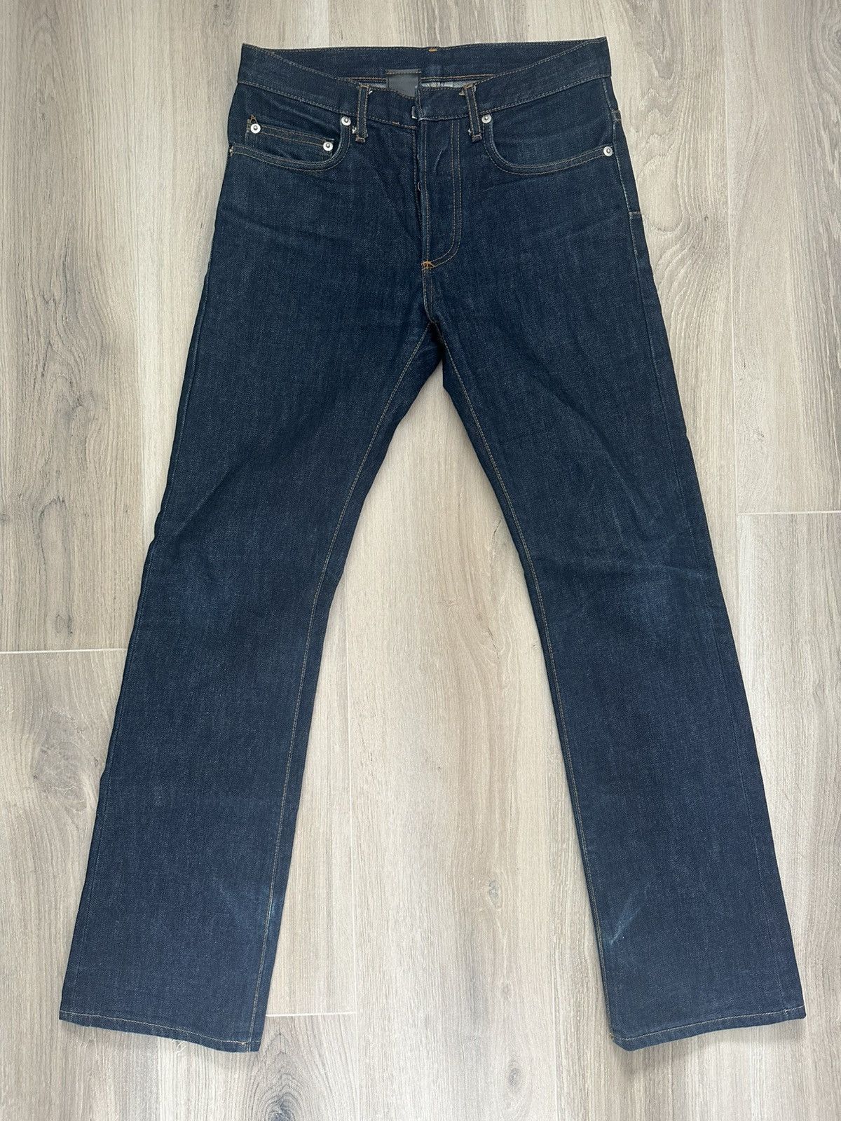 Dior Dior Homme SS05 Raw Denim Jeans MIJ Size US 27 - 3 Thumbnail