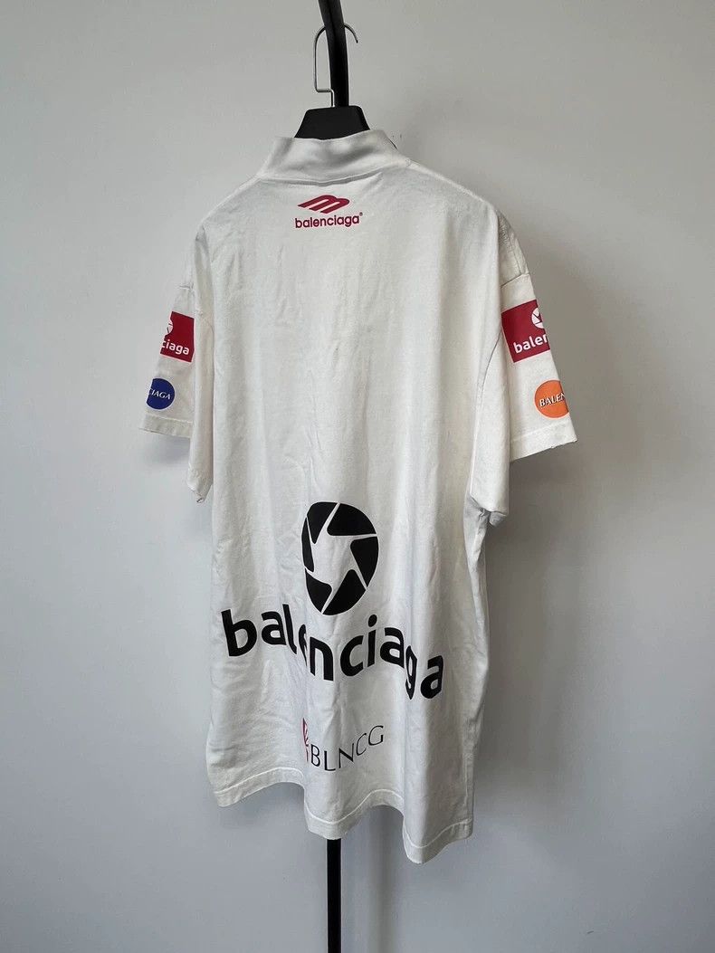 Balenciaga Balenciaga size 1 Logo monogram printed casual short sleeve Size US XS / EU 42 / 0 - 2 Thumbnail
