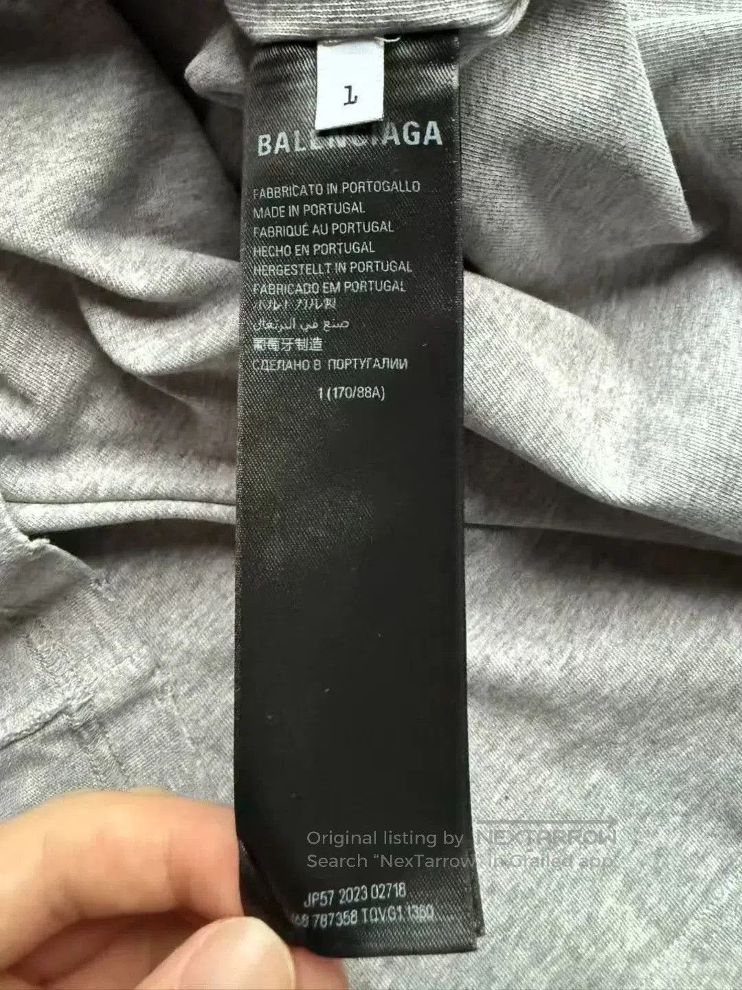 Balenciaga Balenciaga AI Distressed Short. Size US S / EU 44-46 / 1 - 4 Thumbnail