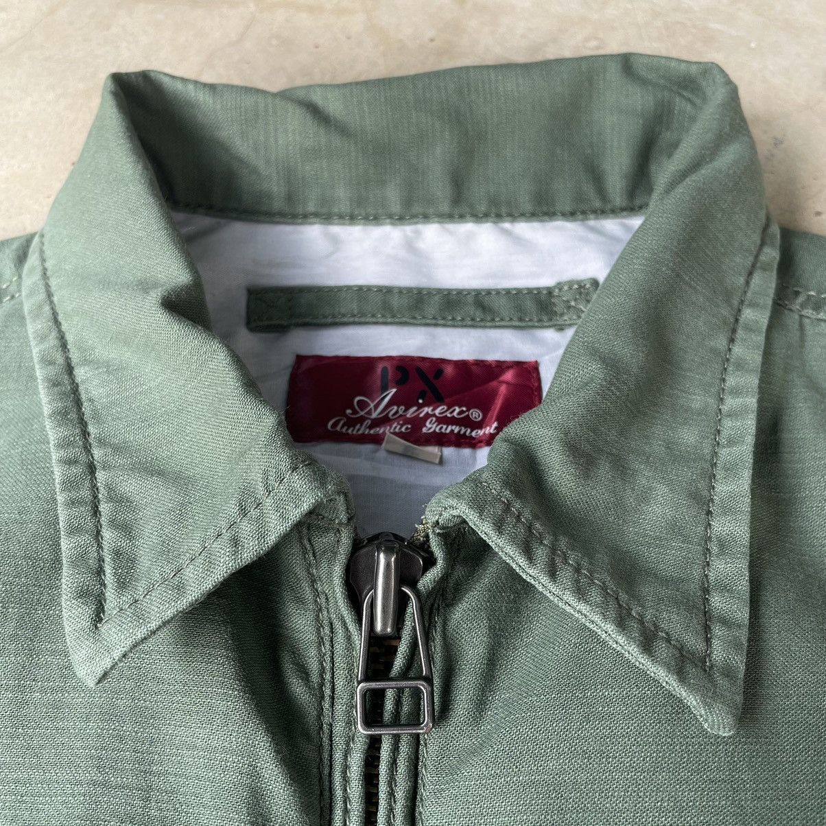 Avirex VINTAGE AVIREX MILITARY SUKAJAN EMBROIDERY COLLAR ZIP JACKET Size US S / EU 44-46 / 1 - 16 Thumbnail