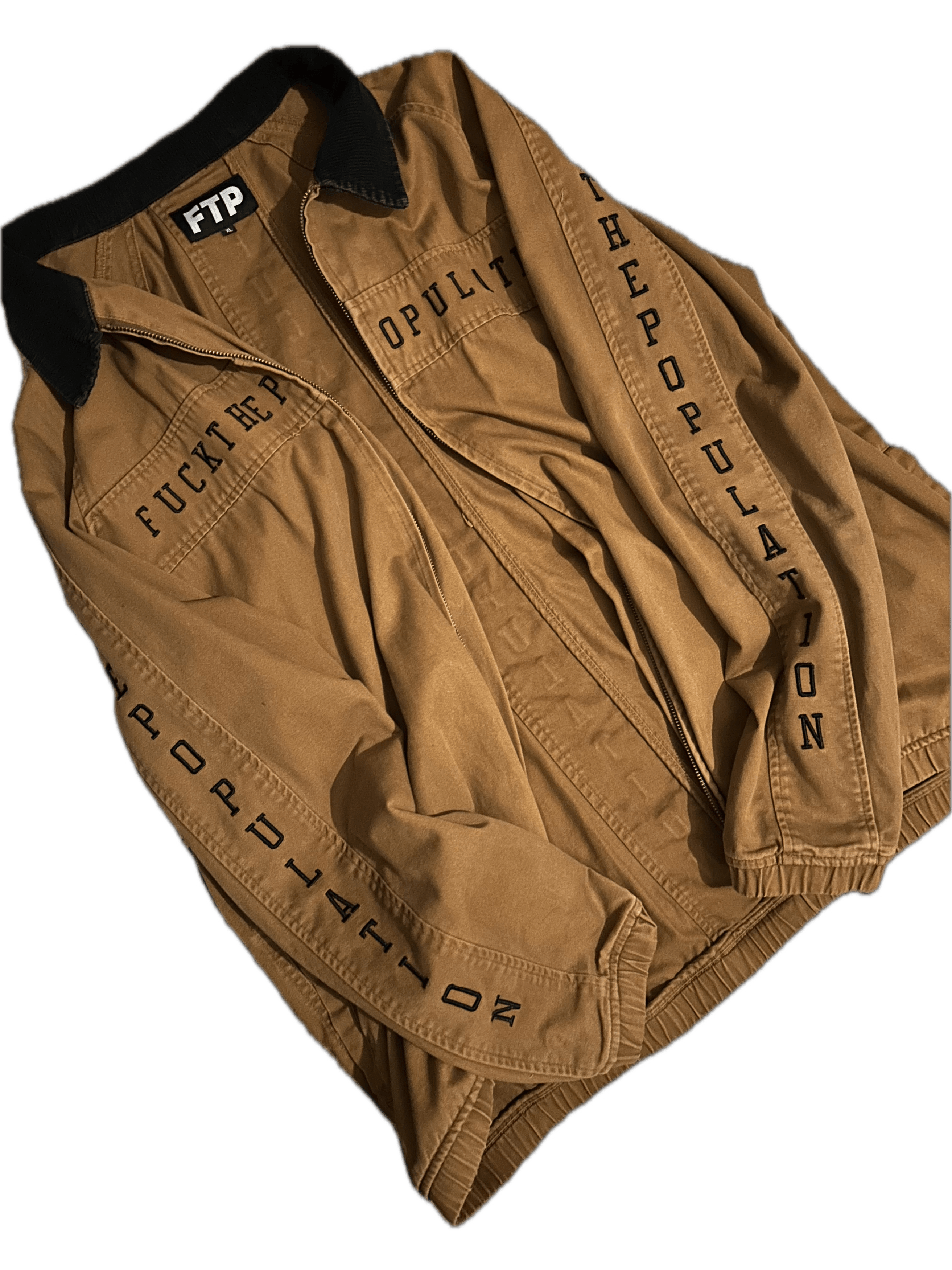 Fuck The Population FTP spell out jacket Size US XL / EU 56 / 4 - 2 Thumbnail