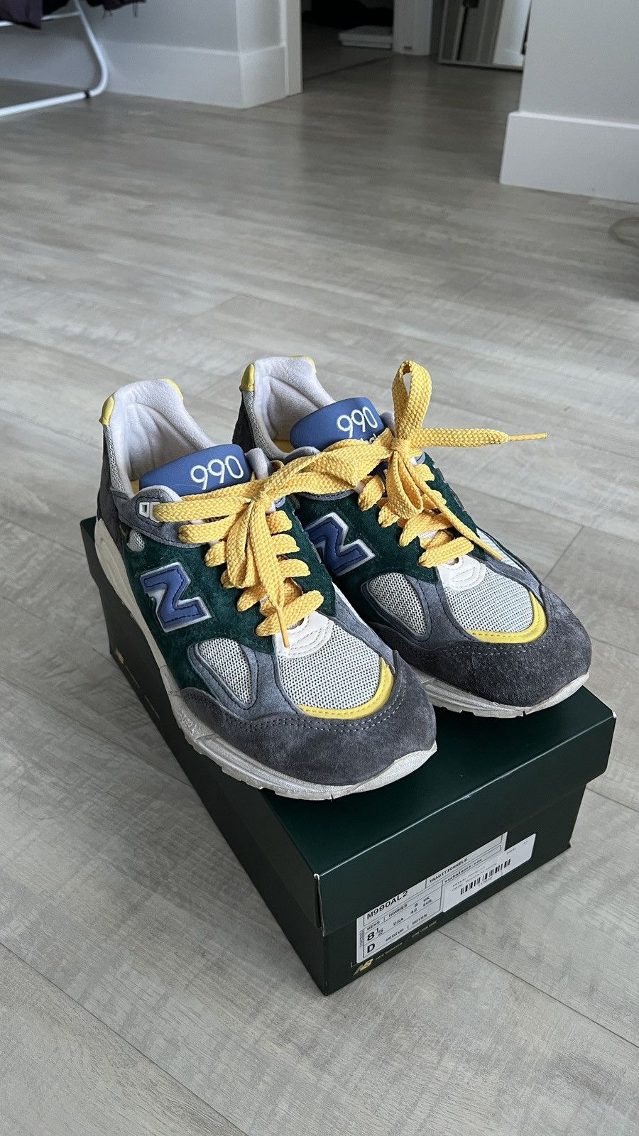 New Balance Aime Leon dore x new balance 990v2 Grailed