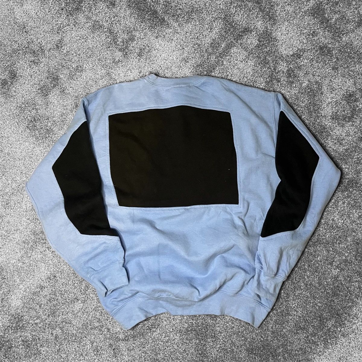Nike Vintage Nike Rework Sweatshirt - Size Medium - Blue & Black Size US M / EU 48-50 / 2 - 3 Thumbnail