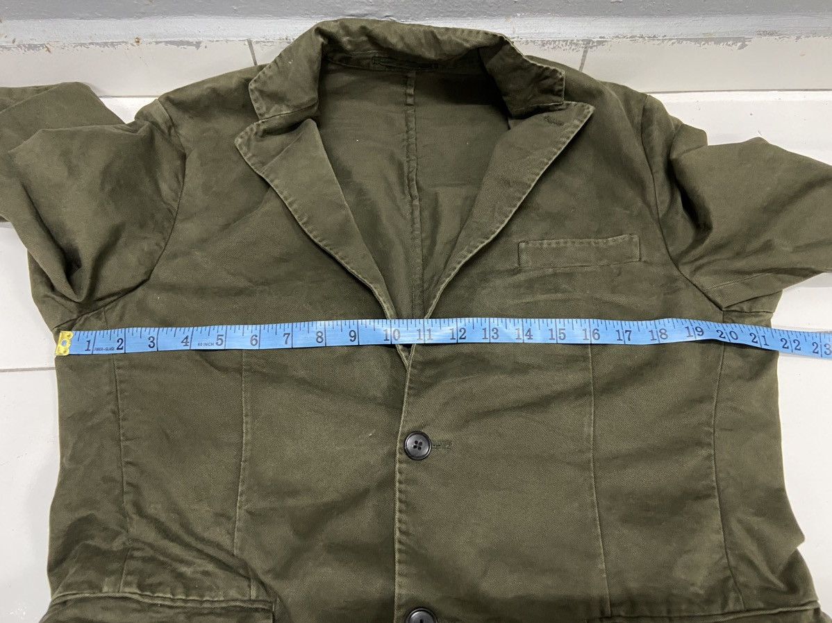 Uniqlo UNIQLO COTTON BLAZER ARMY GREEN Size 40L - 10 Thumbnail