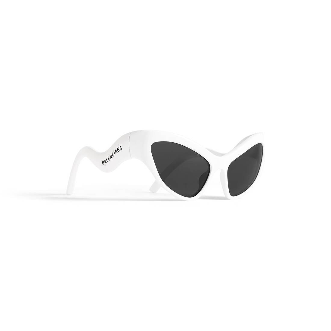 Balenciaga o1bcso1str0625 Size: OS / Hamptons Cat Sunglasses in White Size ONE SIZE - 2 Thumbnail