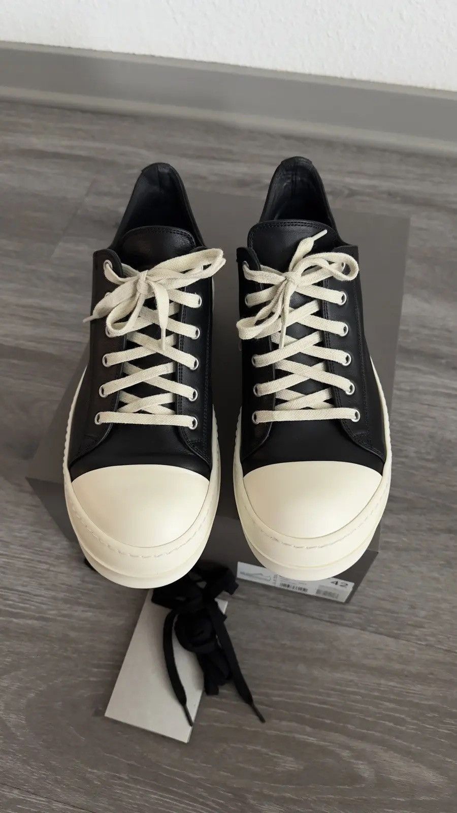 Rick Owens Sneakers Rick Owens Mainline Ramones Megalace SS25