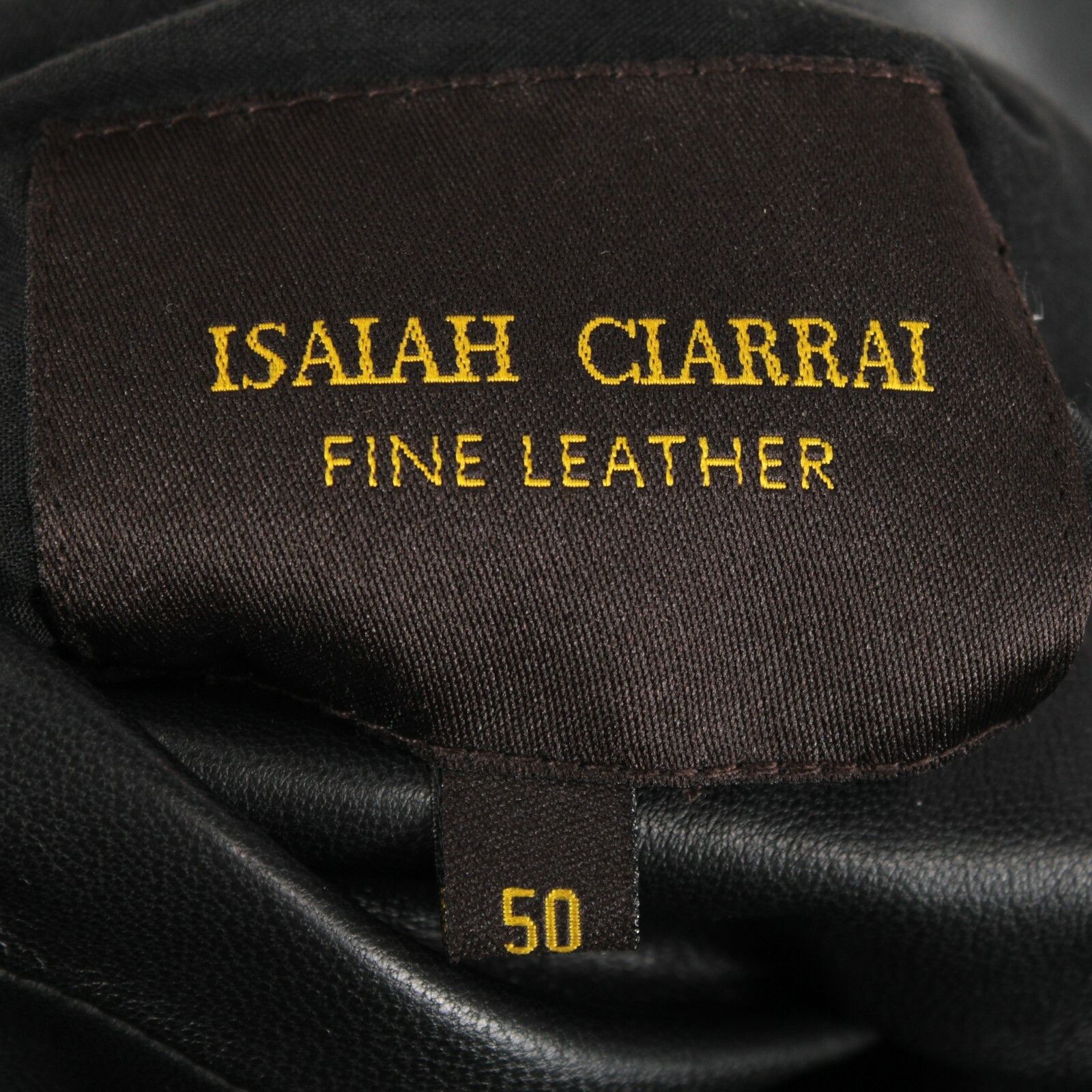 Other Isaiah Ciarrai Jacket Size M US In Black Leather Size US M / EU 48-50 / 2 - 8 Thumbnail