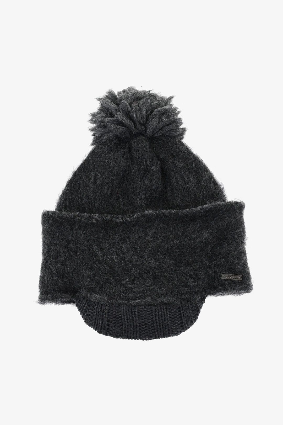 Dsquared2 Wool-Blend Beanie with Visor Size ONE SIZE - 1 Thumbnail