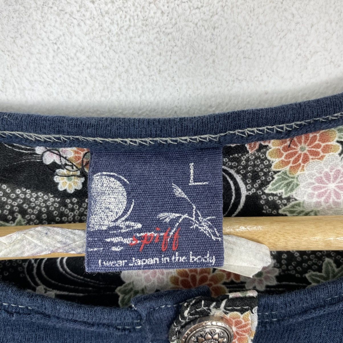 Japanese Brand Spiff Japan Lotus Indigo Long Sleeve Shirt L Vintage Style Size US L / EU 52-54 / 3 - 6 Thumbnail