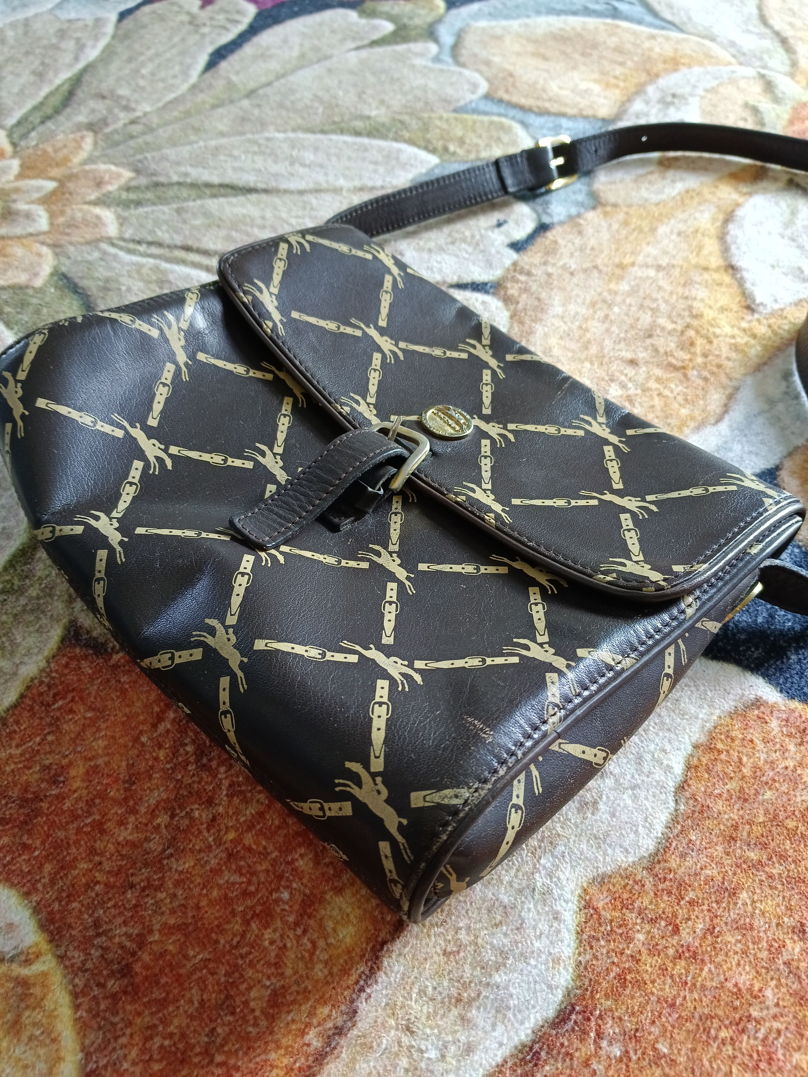 Longchamp × Vintage VINTAGE LONGCHAMP MONOGRAM CROSSBODY Size ONE SIZE - 3 Thumbnail