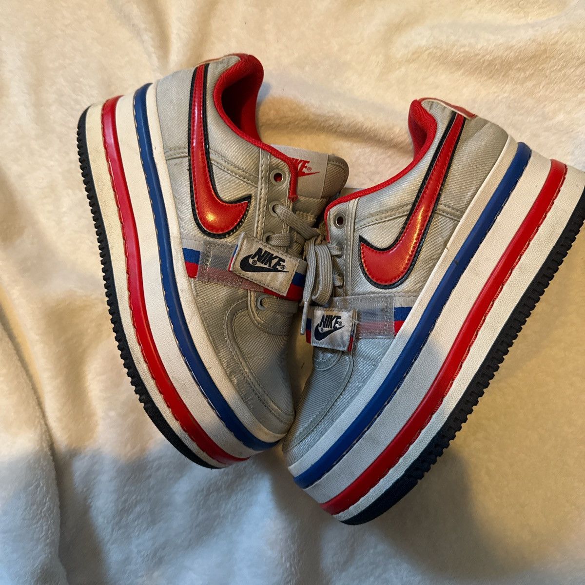Nike 2018 Wmns Vandal 2K 'Metallic Silver Size US 7 / IT 37 - 2 Thumbnail