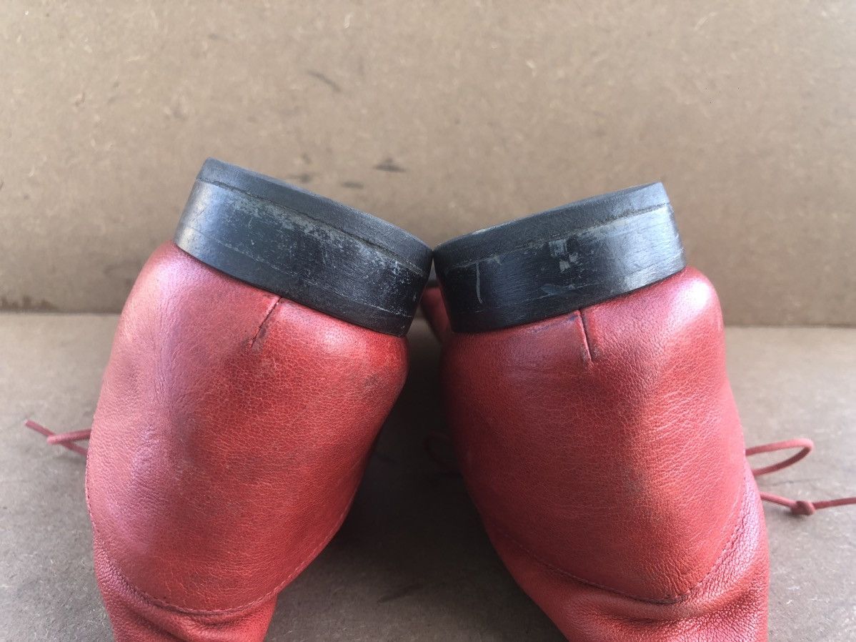 Rundholz Rundholz Red Calfskin Leather Women’s Shoes Size 37 Size US 7 / IT 37 - 9 Thumbnail