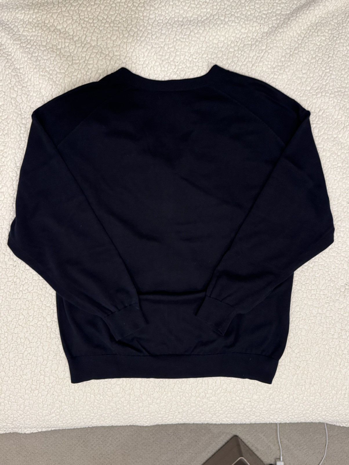 Graphpaper Graphpaper Navy Suvin High Gauge Knit Cardigan Size 1 Size US M / EU 48-50 / 2 - 2 Thumbnail