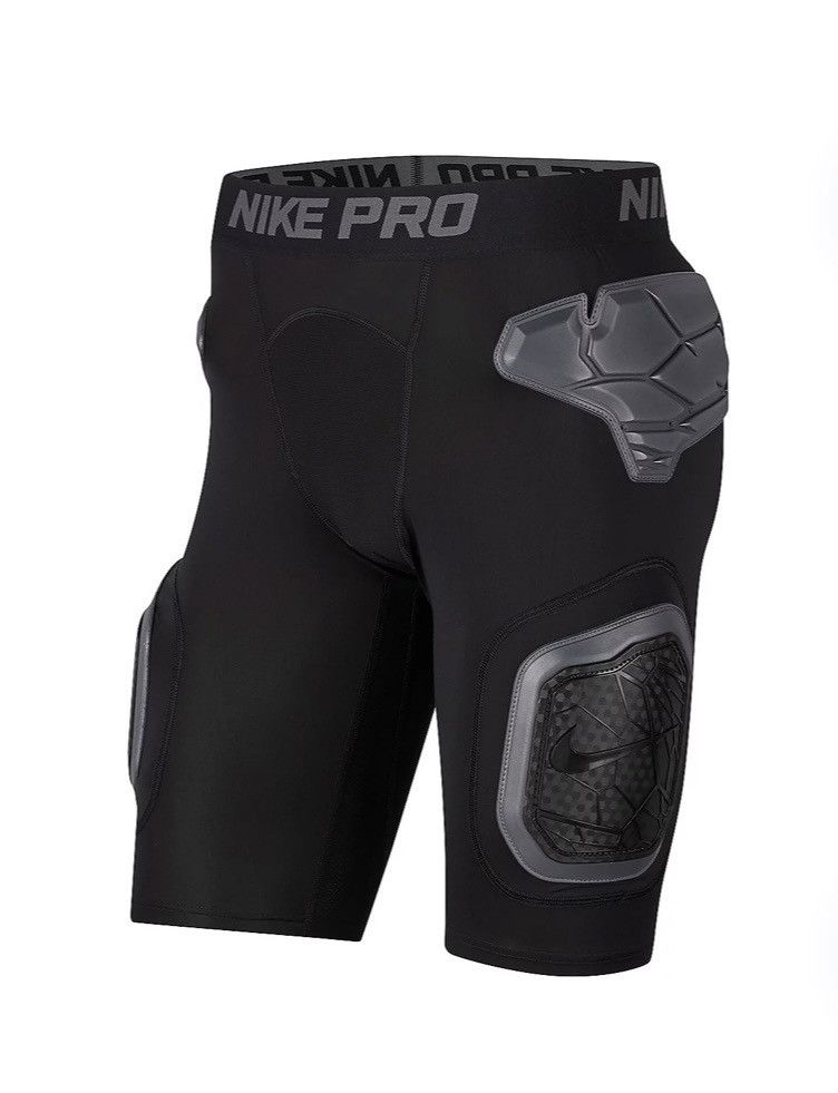 Nike Men's Nike Pro Strong Padded Football Compression shorts Size 36 - 1 Thumbnail