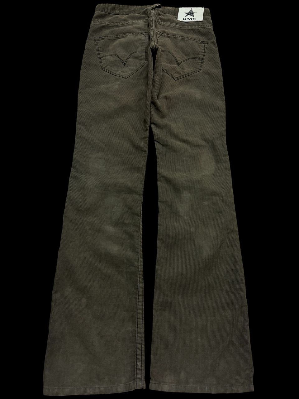 Levi's 💥Flare💥Vintage 90s Levi’s Black Star Bootcut Corduroy Size US 28 / EU 44 - 12 Thumbnail