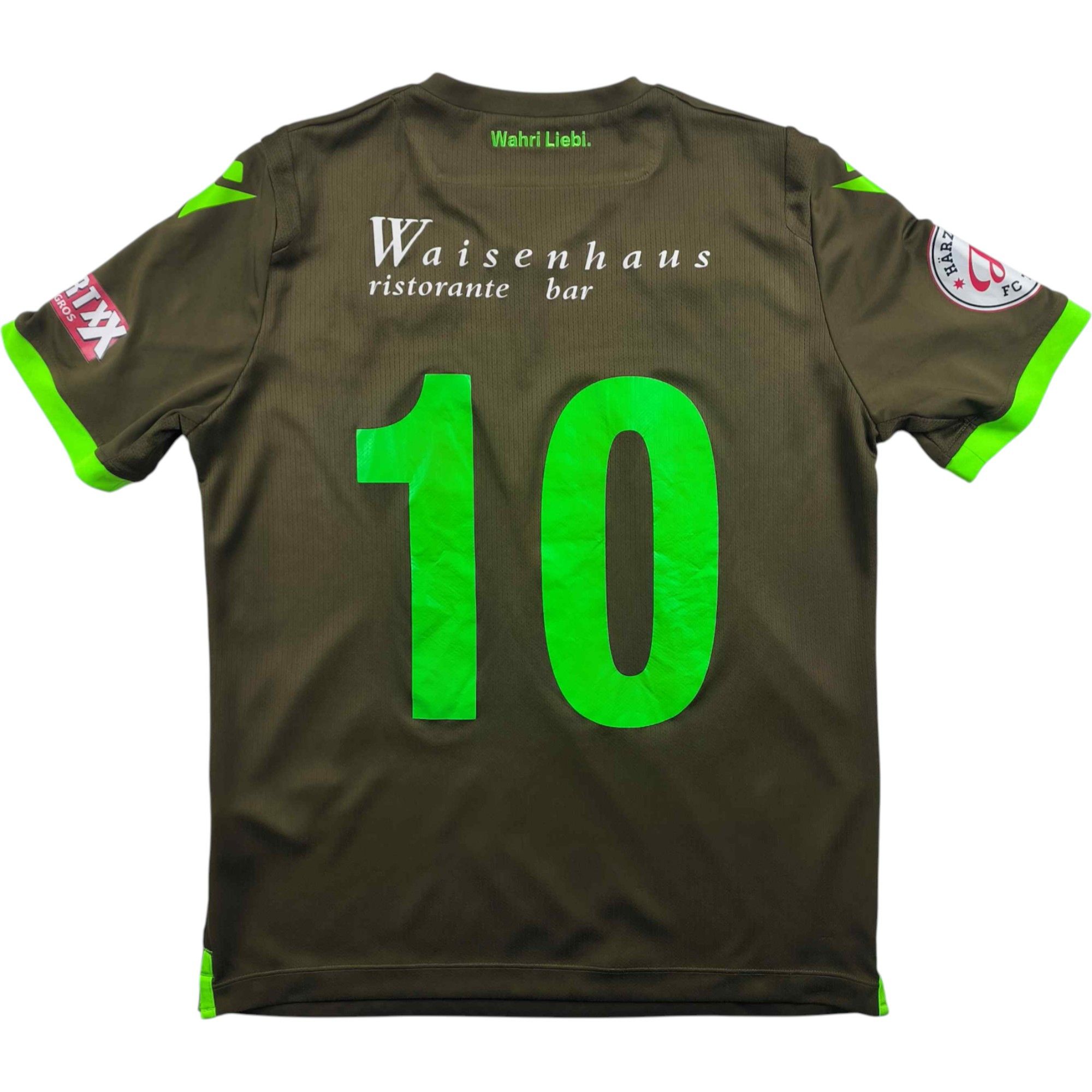 Macron FC Thun 2020-21 Macron away #10 football jersey shirt size S Size US S / EU 44-46 / 1 - 2 Thumbnail