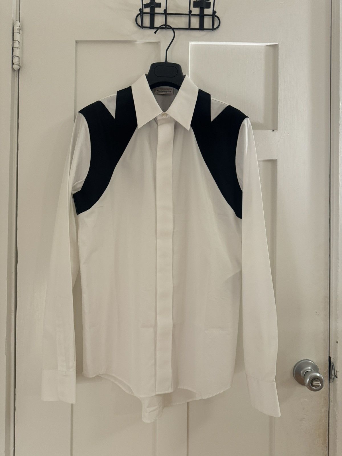 Alexander Mcqueen FW23 Cut-out Harness Shirt