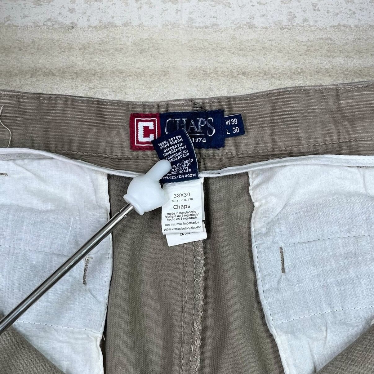 Chaps Vintage Y2K Chaps Corduroy Pants 38x30 Baggy Wide Tan NWT Size US 38 / EU 54 - 4 Thumbnail