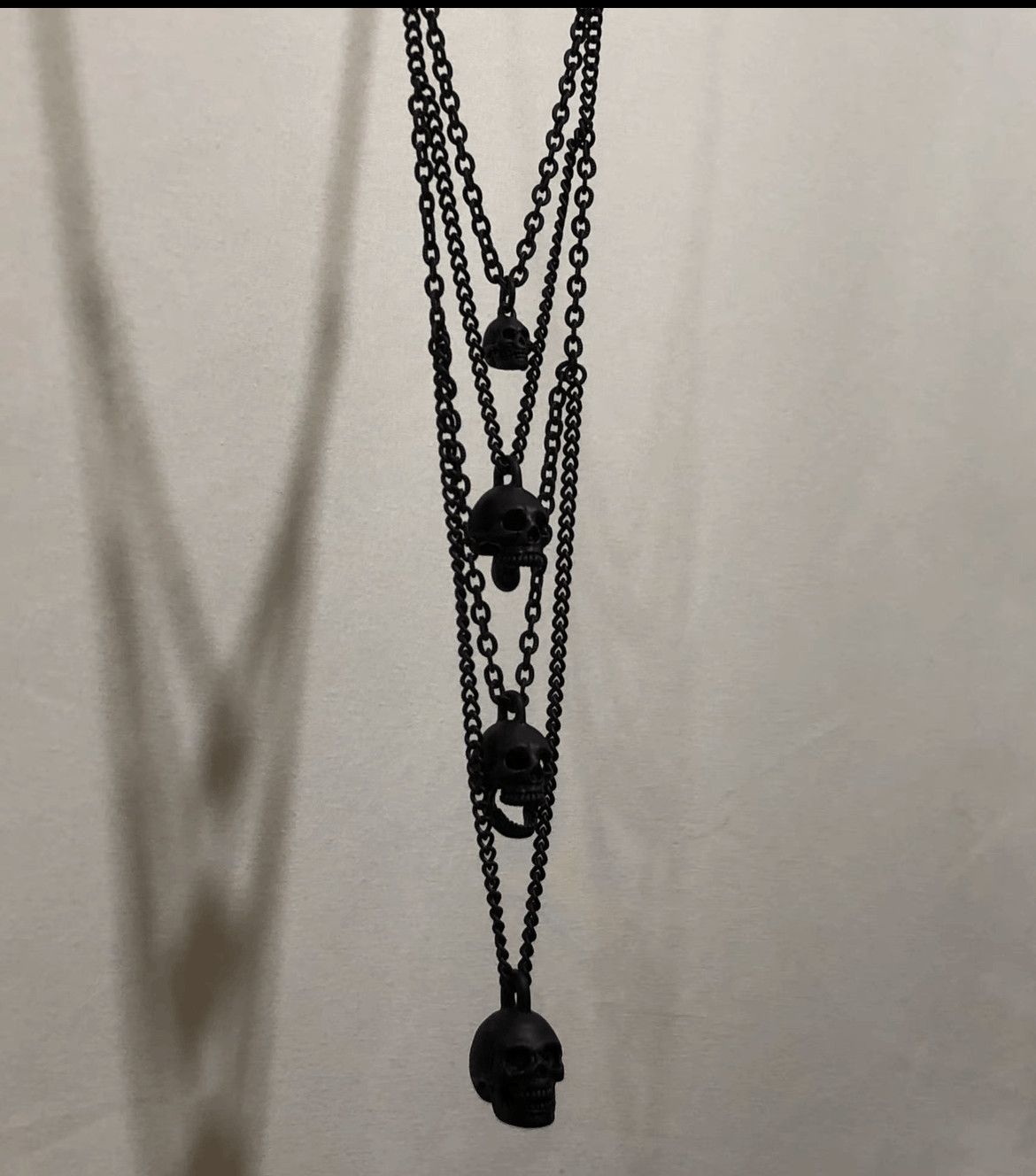 NUMBER(N)INE(ナンバーナイン) SKULL NECKLACE Number (N)ine SS06 skull necklace | Barhaine Archive