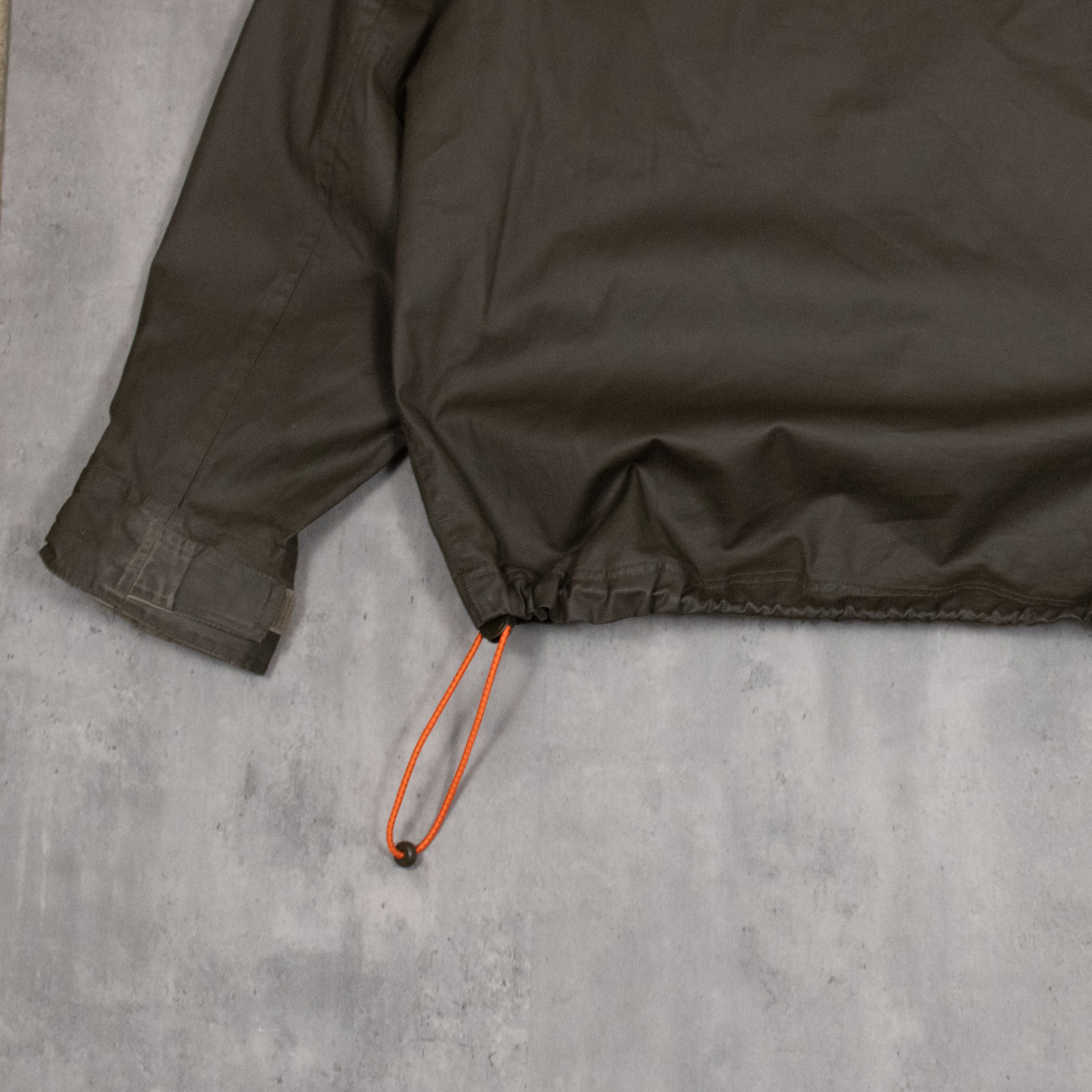 Gap Vintage VTG 1990's Gap Faux Leather Brown Anorak Jacket Size US S / EU 44-46 / 1 - 8 Thumbnail