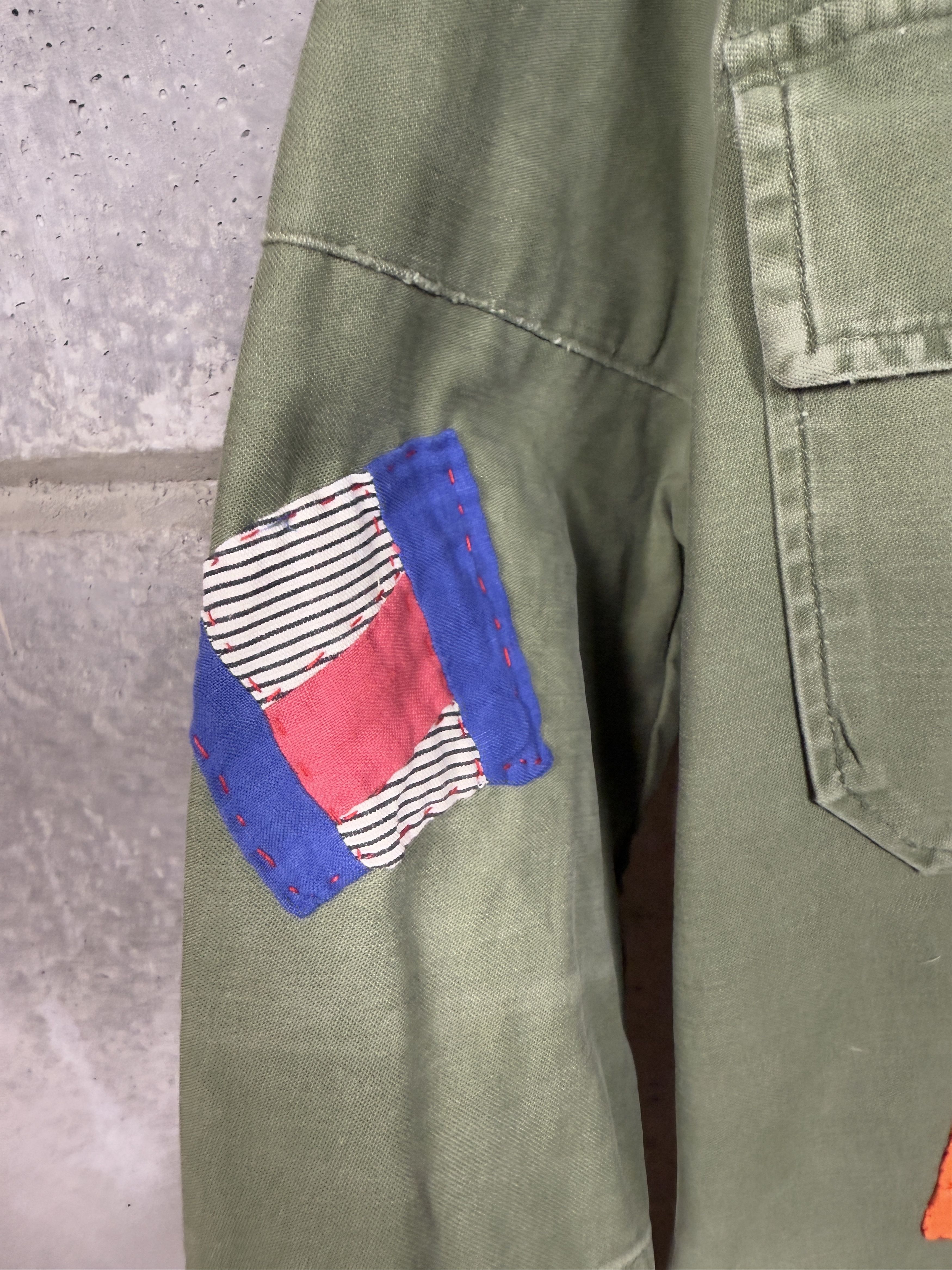 Greg Lauren Greg Lauren Gees Bend Army GL 1 Kimono Jacket Size US M / EU 48-50 / 2 - 14 Thumbnail