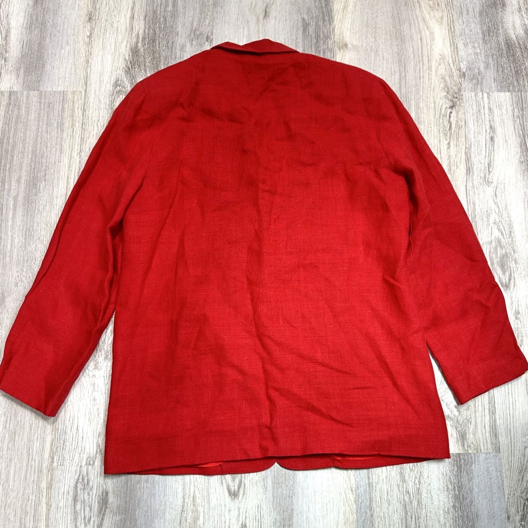 Talbots Talbots Blazer Shirt? Red 6P Petite Single-Breasted Two-Button Lined Jacket Womens Clothing Size M / US 6-8 / IT 42-44 - 3 Thumbnail