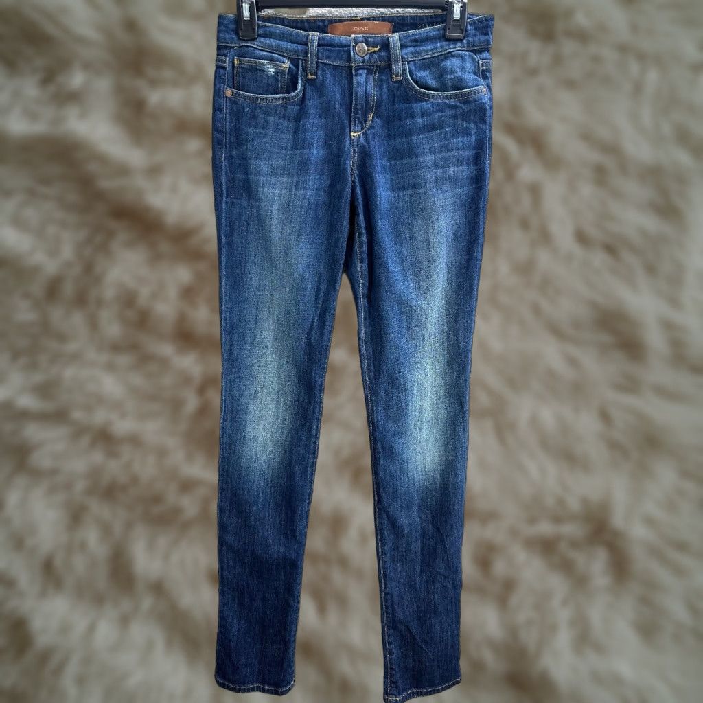 Vintage Women's Joe's Jeans Denim Jeans Ankle Straight Blue Sz 25 34.5in Inseam 29in Waist Low Rise XS? Size 42" / US 20 - 1 Thumbnail