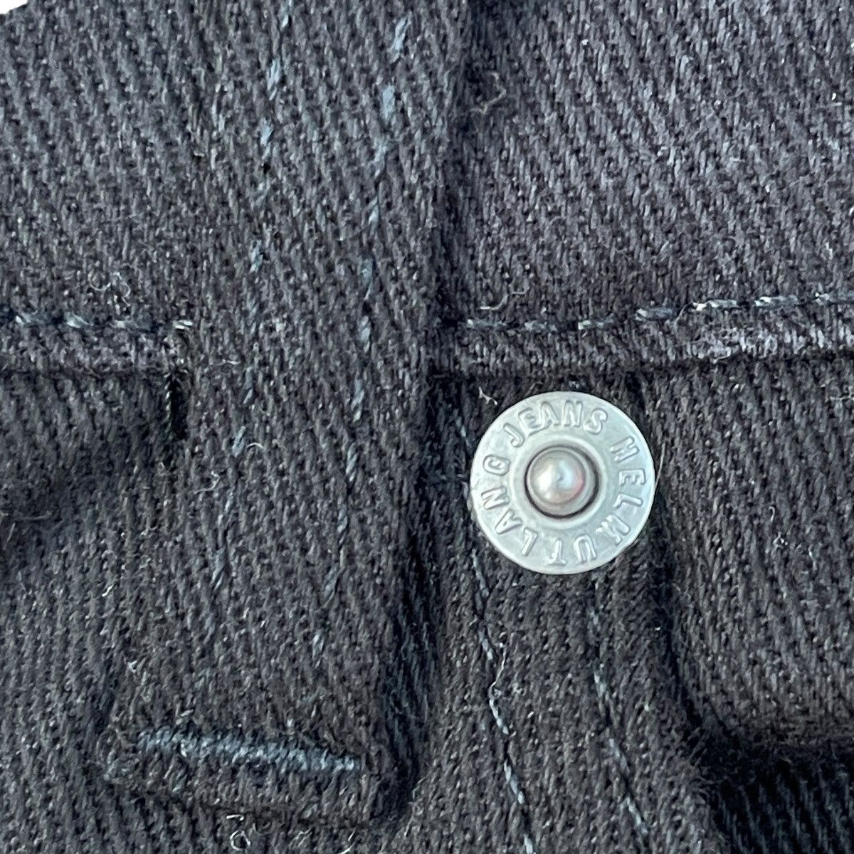 Helmut Lang ARCHIVE Helmut Lang A/W97 Mesh Striped Holster Denim Jeans Size US 28 / EU 44 - 6 Thumbnail
