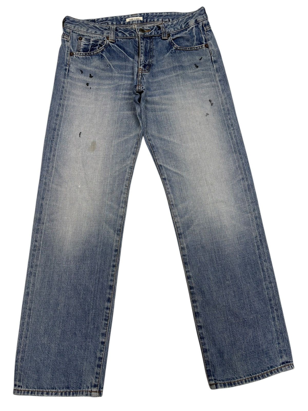Kapital 🇯🇵 NIKO AND SELVEDGE DENIM JEANS MADE IN JAPAN Size 30" / US 8 / IT 44 - 4 Thumbnail