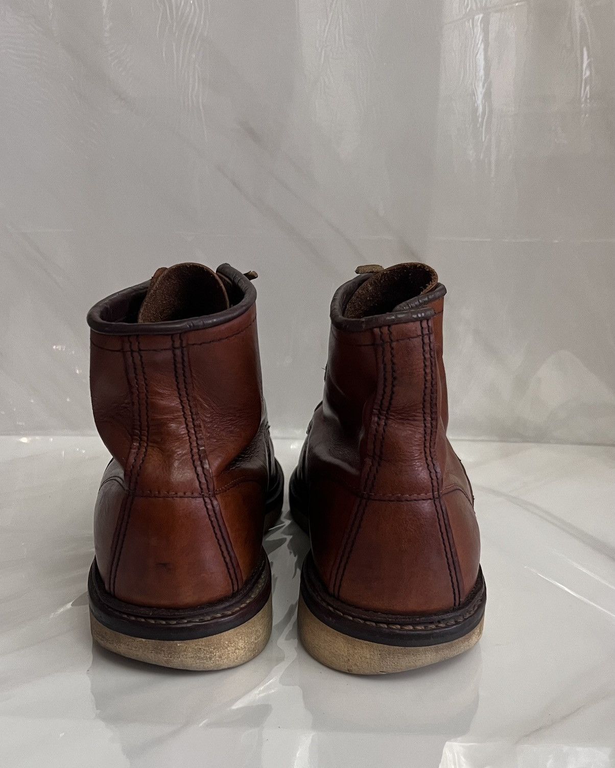 Red Wing Red wing #1907 classic moc toe brown leather boot size 9 D Size US 9 / EU 42 - 8 Thumbnail