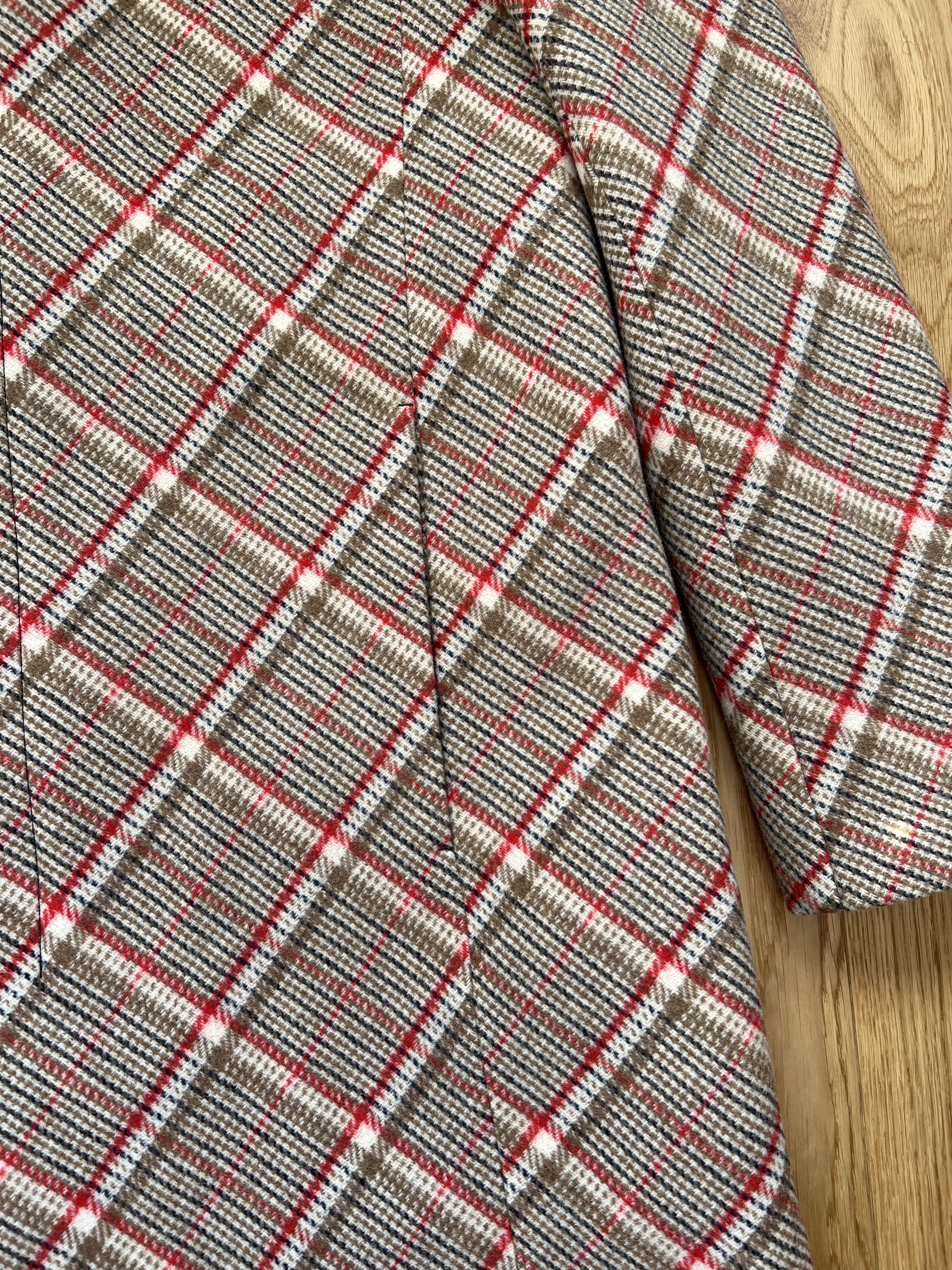 Dior Dior Men's Homme Tailored Check Checkered print wool coat. Size US M / EU 48-50 / 2 - 6 Thumbnail