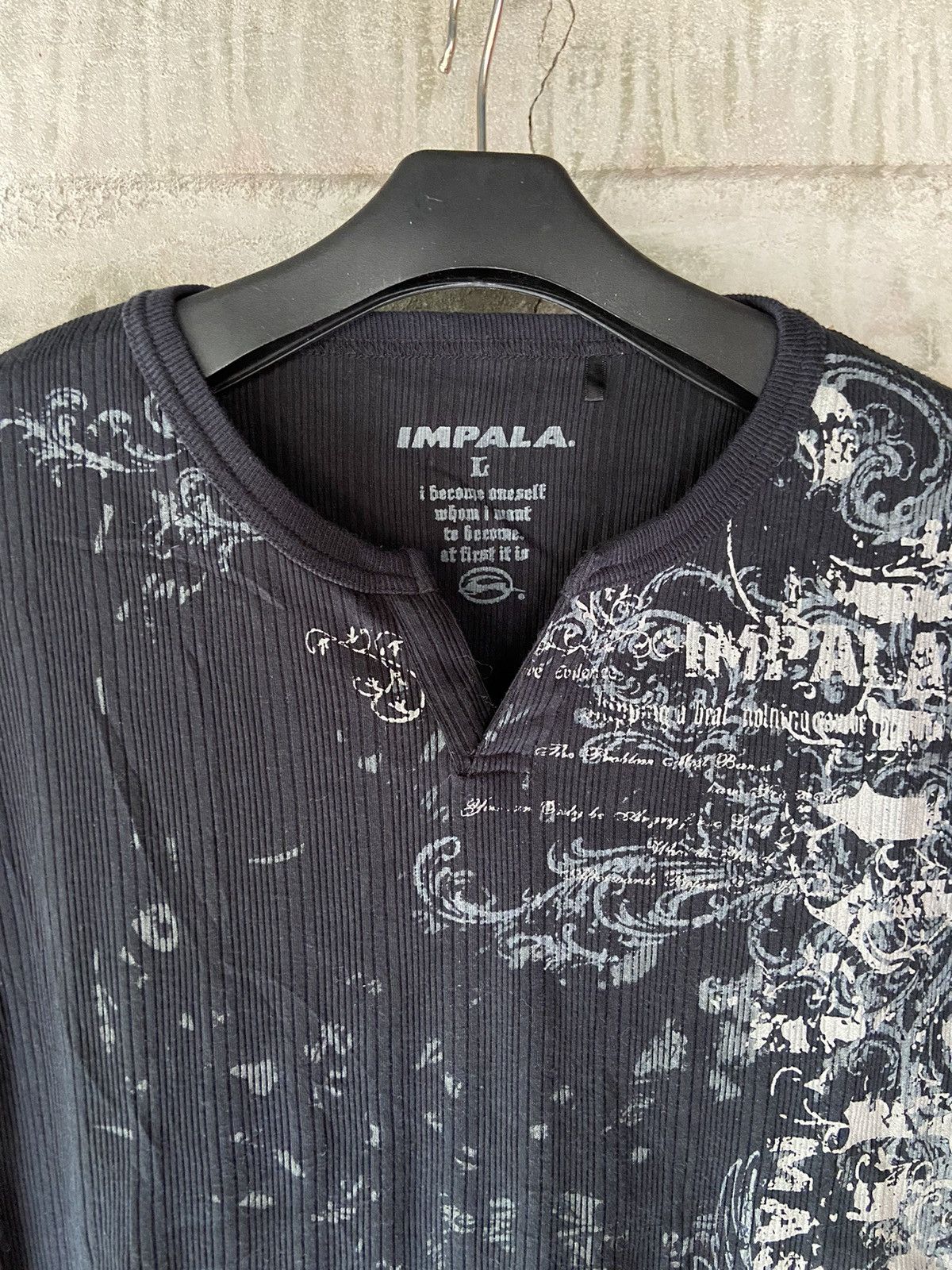 Beauty Beast × Hysteric Glamour × Japanese Brand JAPANESE IMPALA POEM QUOTED TEE Size US L / EU 52-54 / 3 - 3 Thumbnail